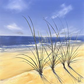 Gemälde, Sand and sea, Jérôme Guillet