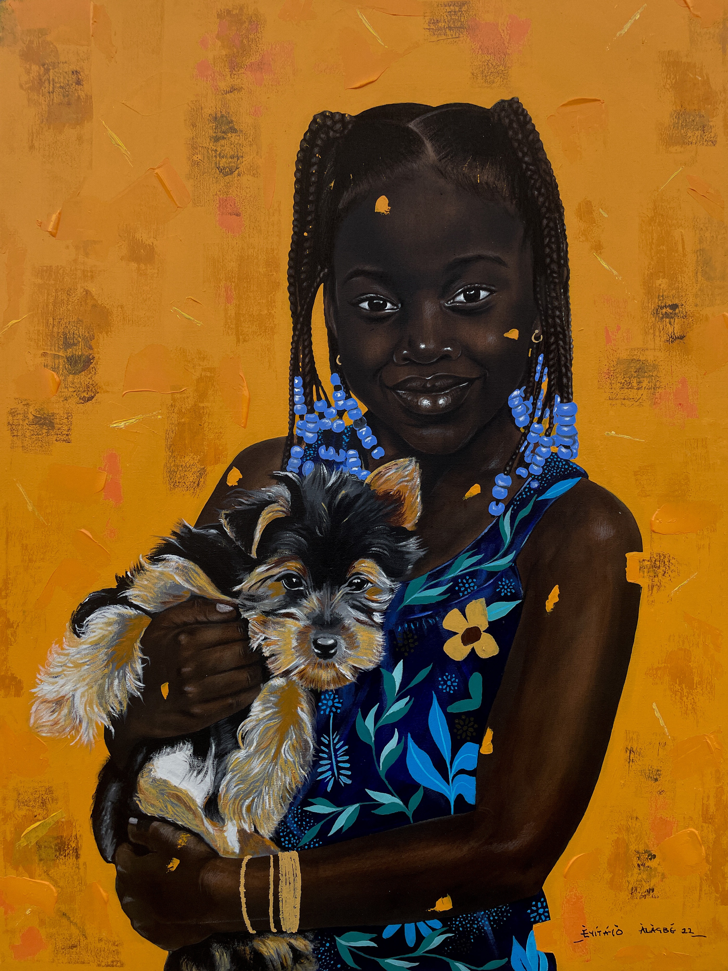 Eyitayo Alagbe, Girl Child and Her Companion 1 Eyitayo Alagbe, Girl Child and Her Companion 1