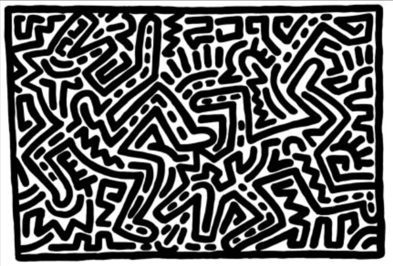 Keith Haring, Untitled (Plate 1) Keith Haring, Untitled (Plate 1)