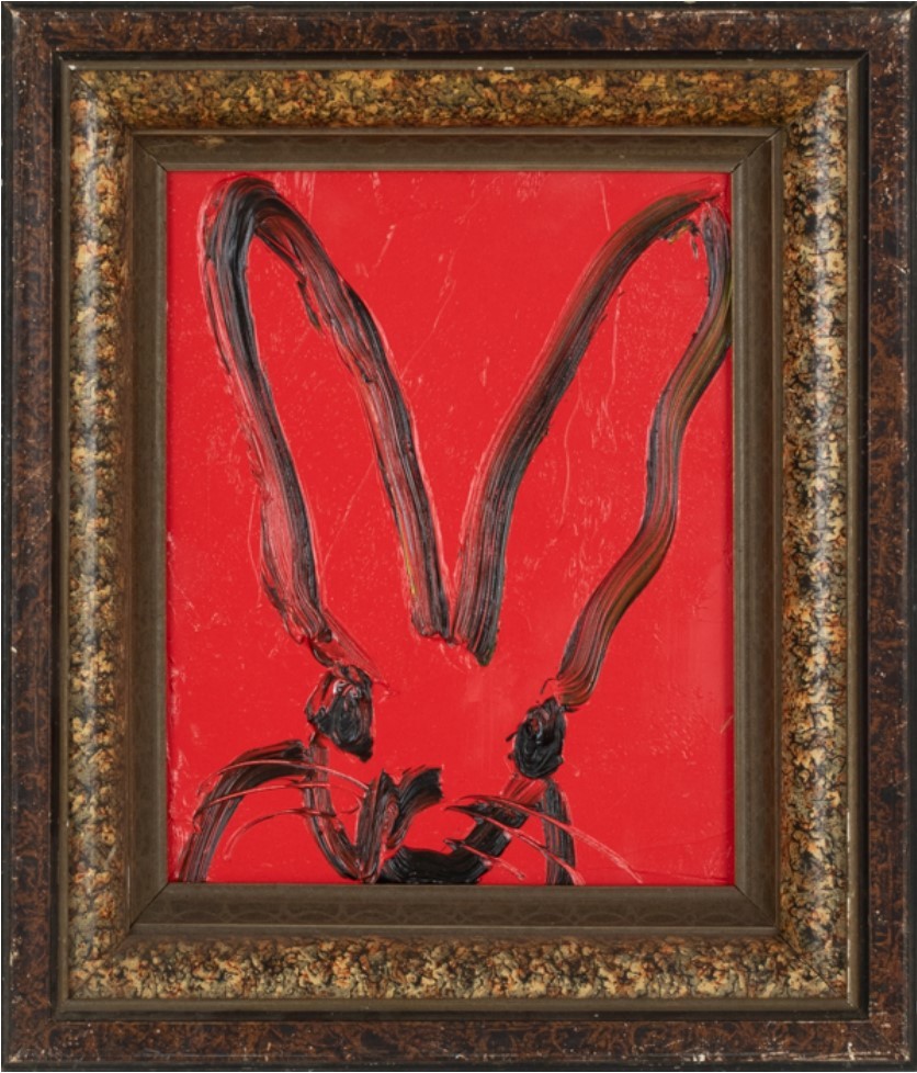 Hunt Slonem, Bunny - Red Hunt Slonem, Bunny - Red