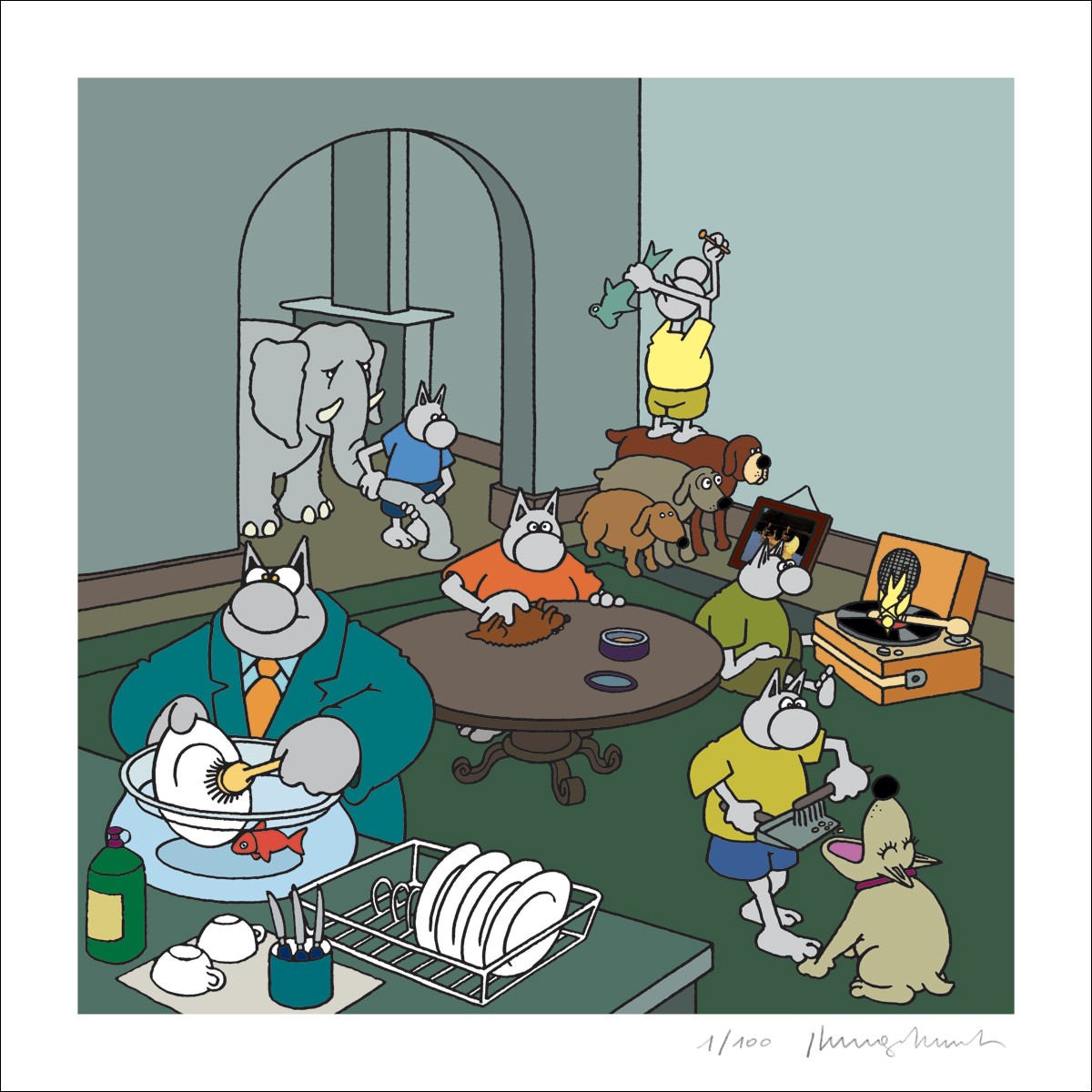 Philippe Geluck, Home sweet home Philippe Geluck, Home sweet home