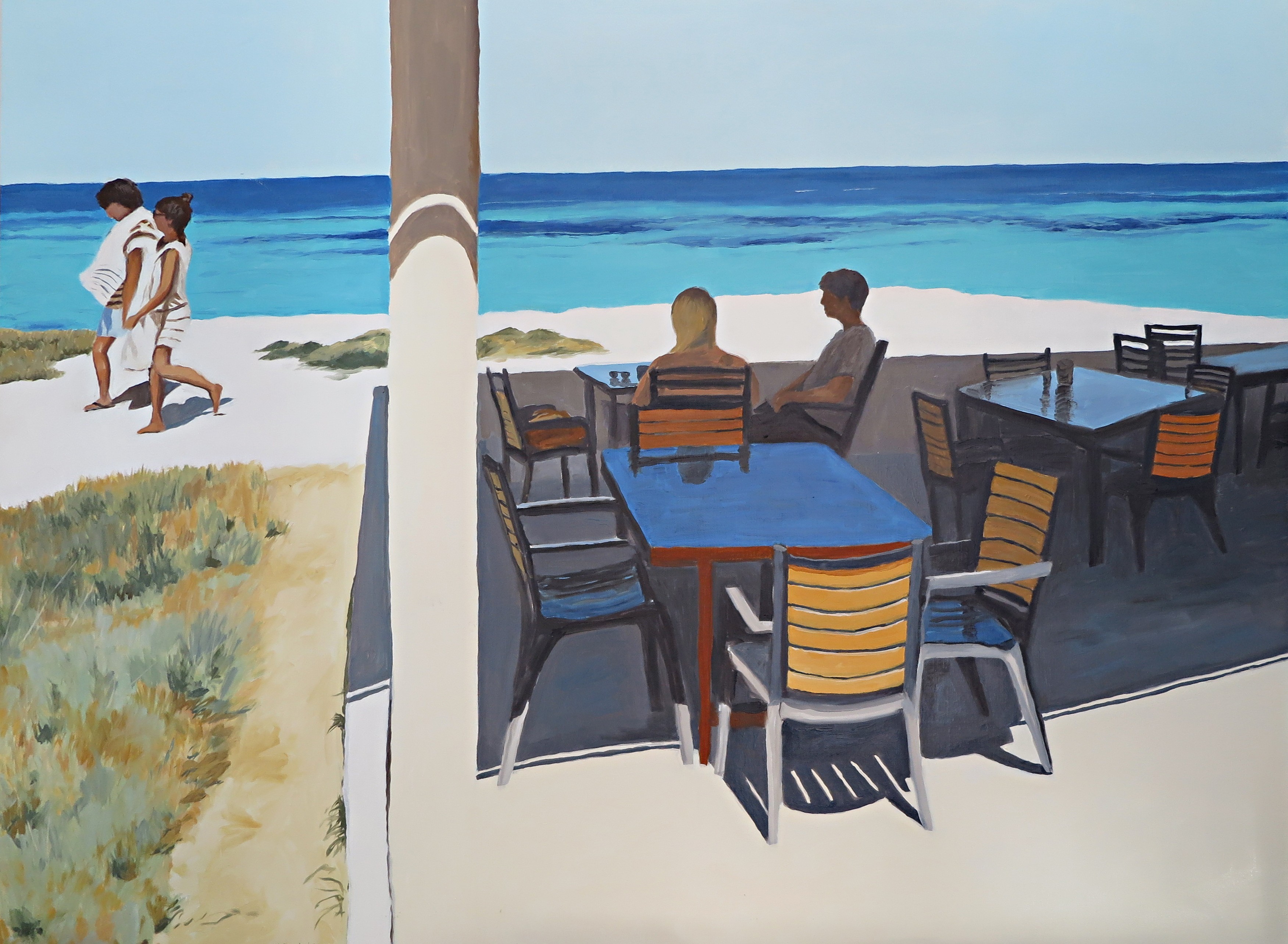 Karine Bartoli, Terrace Las Salinas, Formentera Karine Bartoli, Terrace Las Salinas, Formentera