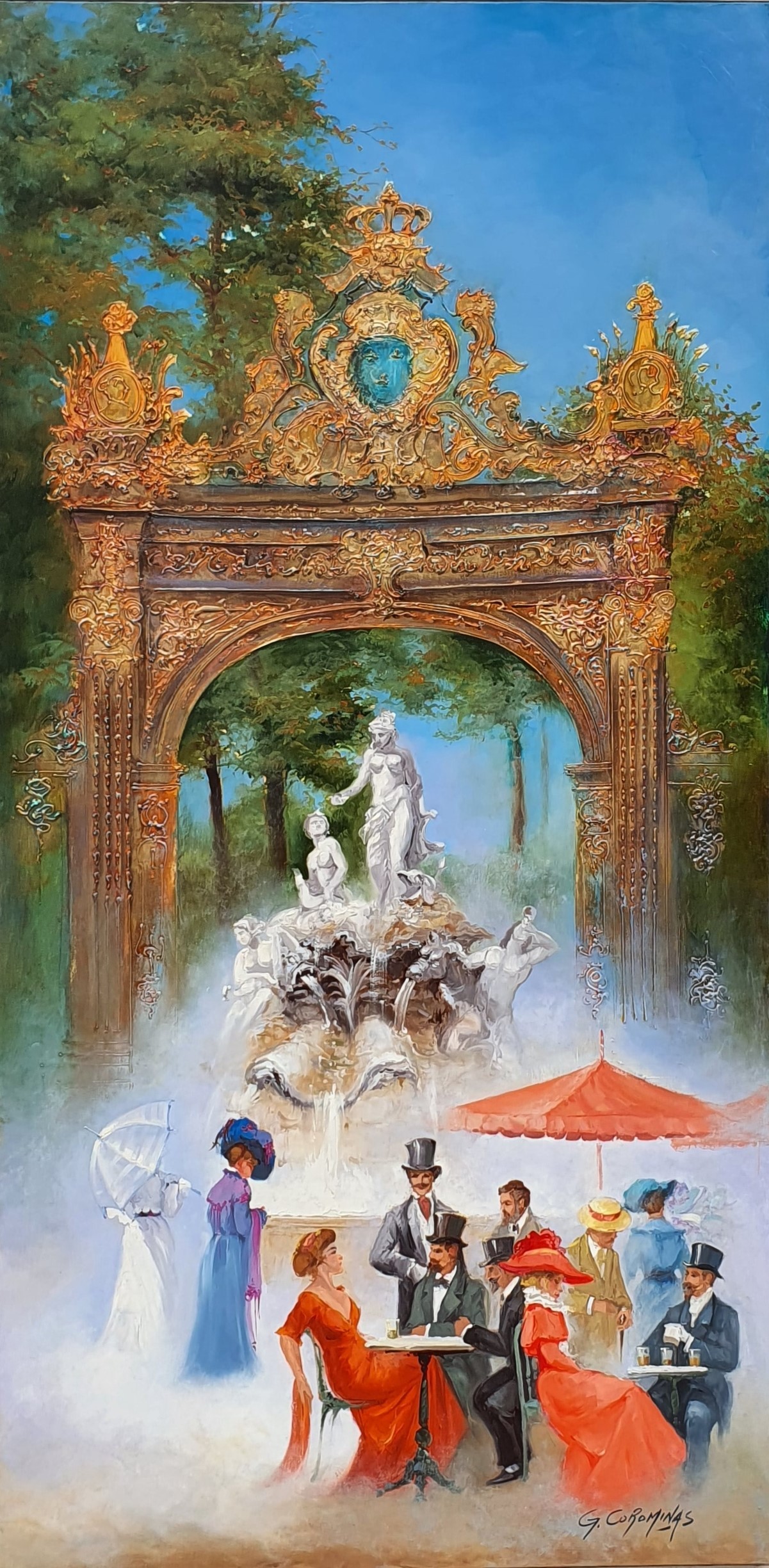 Georges Corominas, Fontaine Amphitrite (Nancy) Georges Corominas, Fontaine Amphitrite (Nancy)