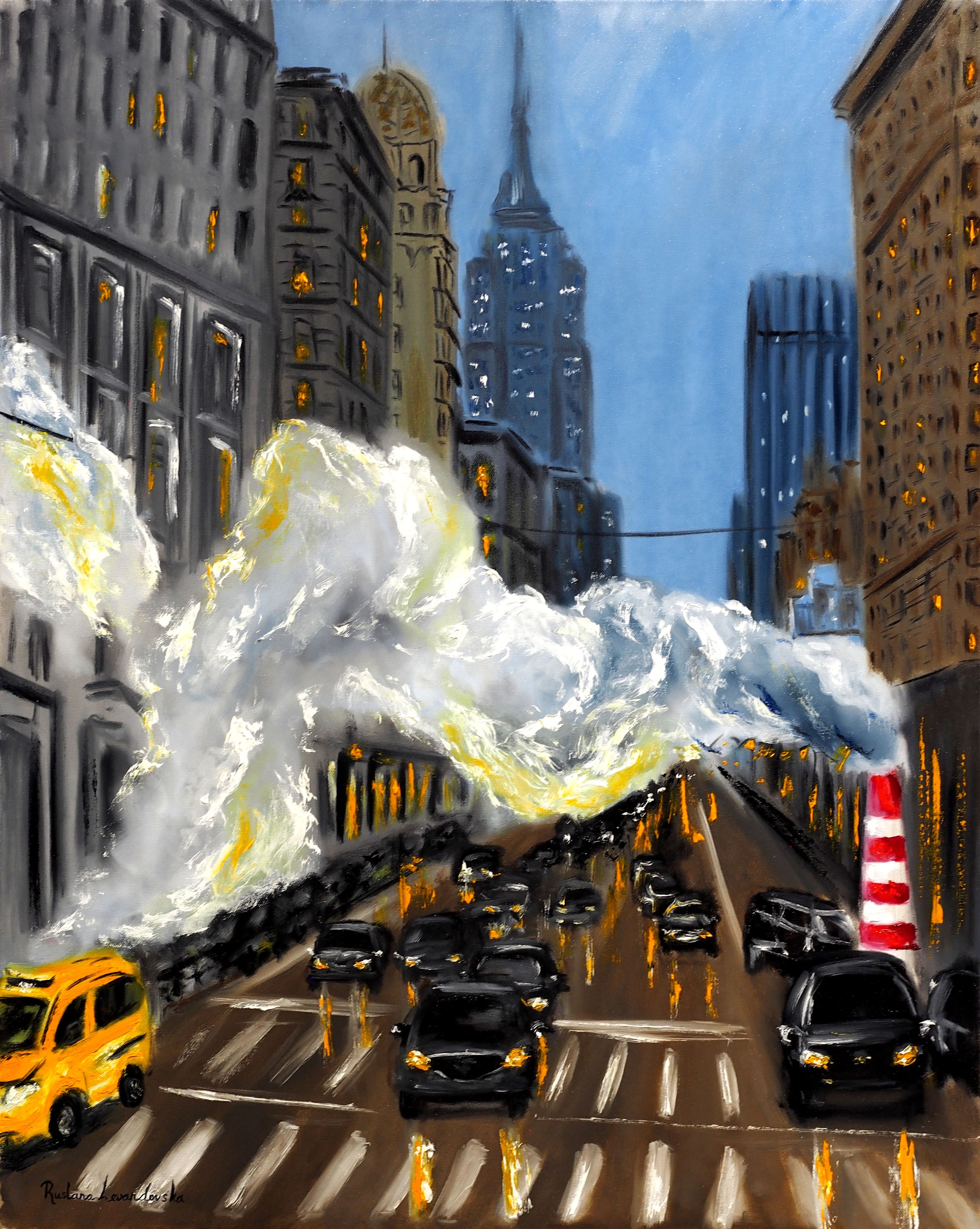 Ruslana Levandovska, Evening in New York Ruslana Levandovska, Evening in New York