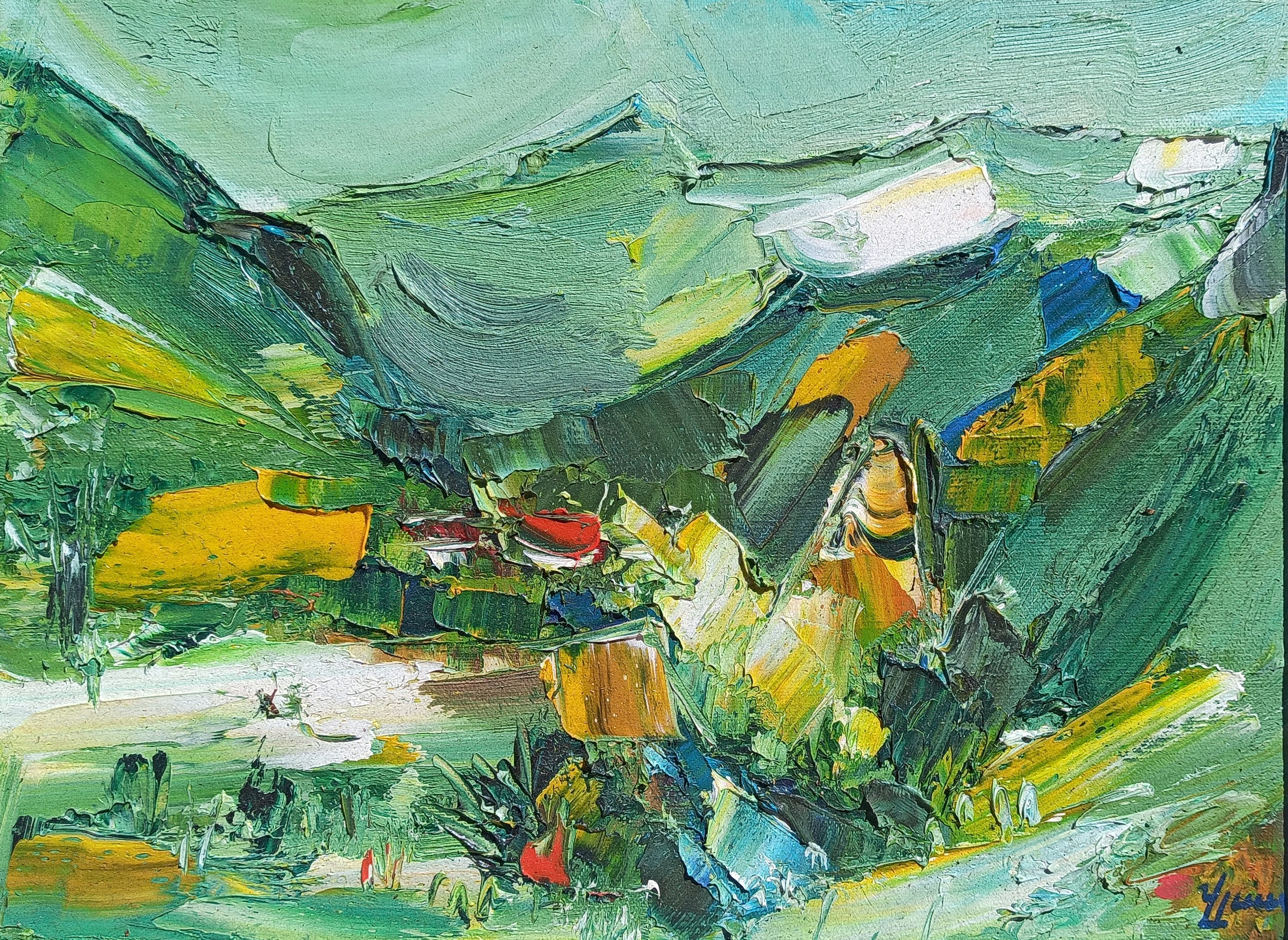 Vlas Ayvazyan, Landscape - spring Vlas Ayvazyan, Landscape - spring