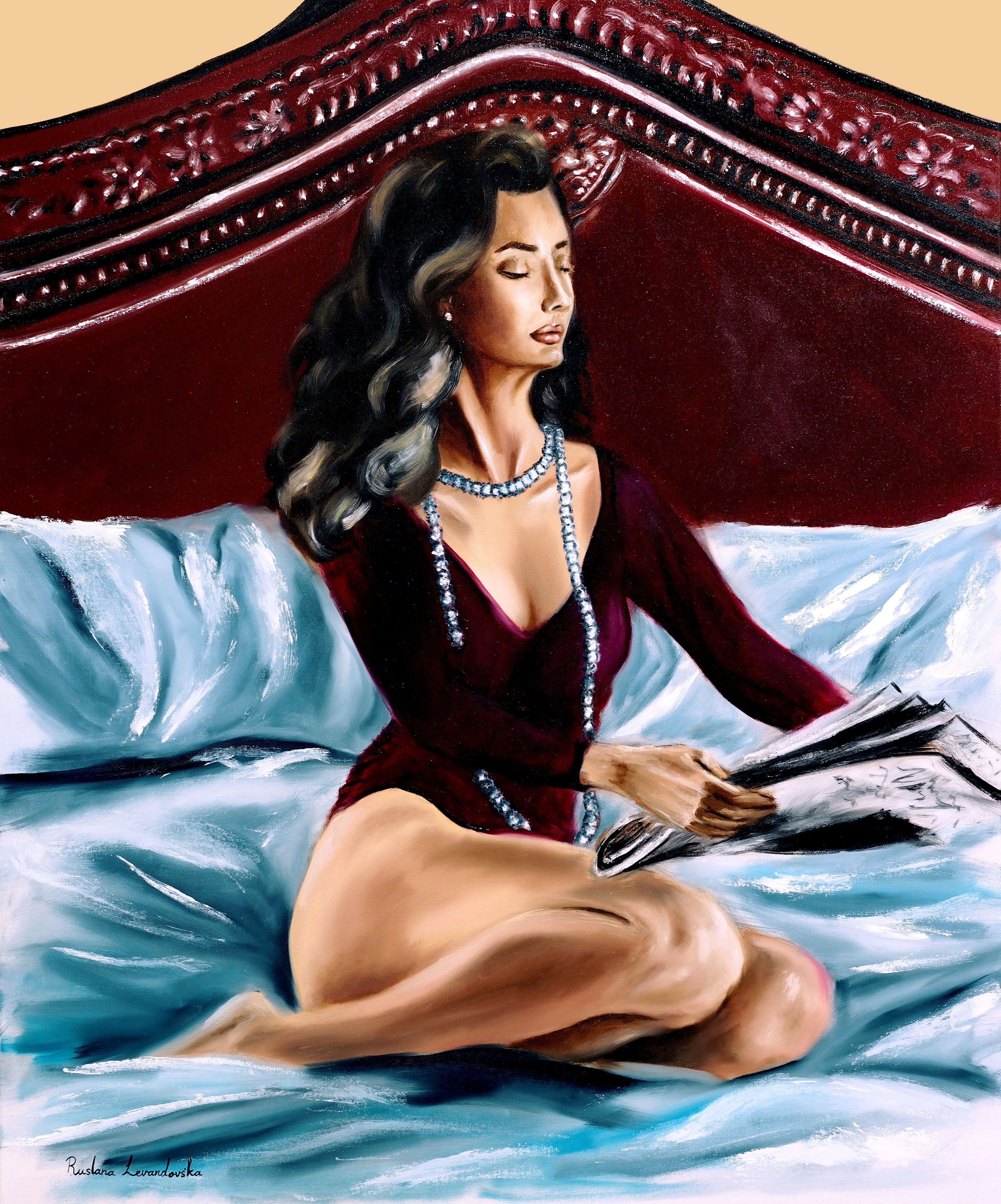 Ruslana Levandovska, The reader II Ruslana Levandovska, The reader II