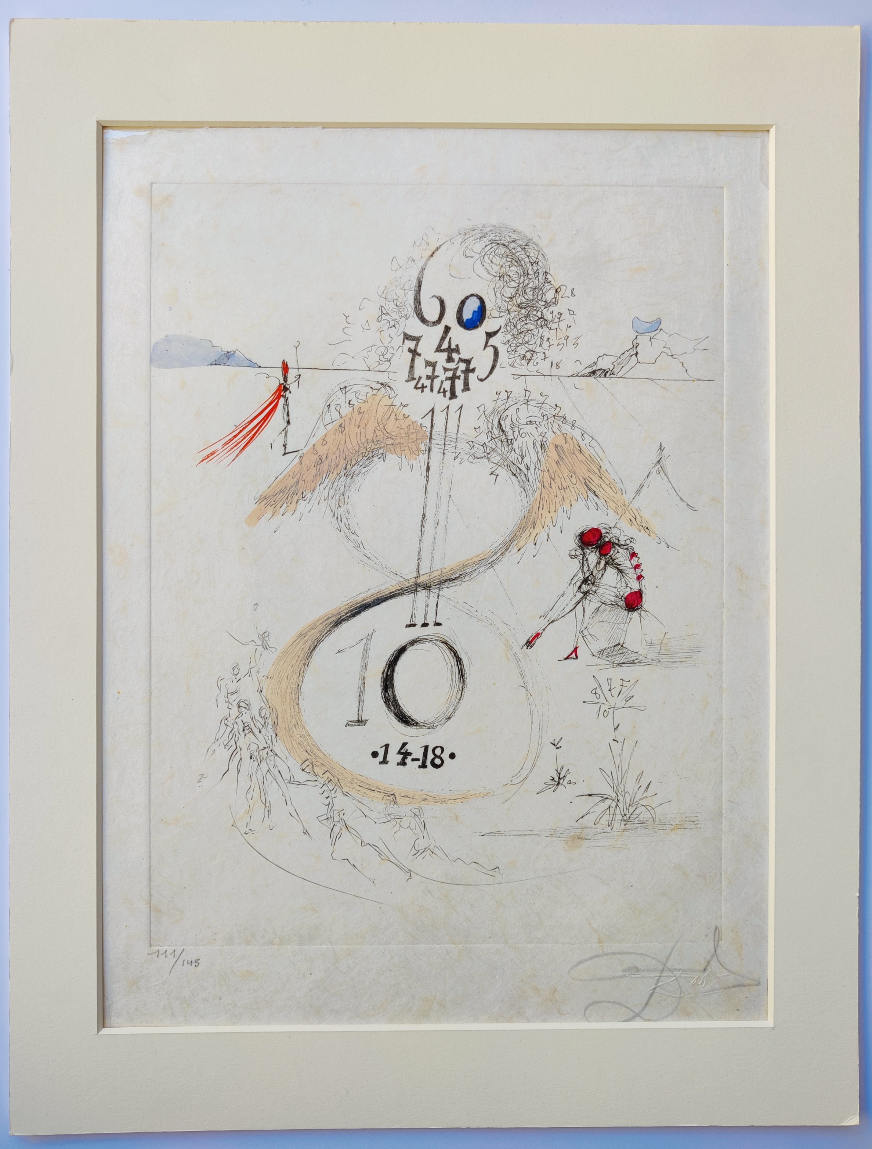 Salvador Dali, The 1914-18 War Salvador Dali, The 1914-18 War