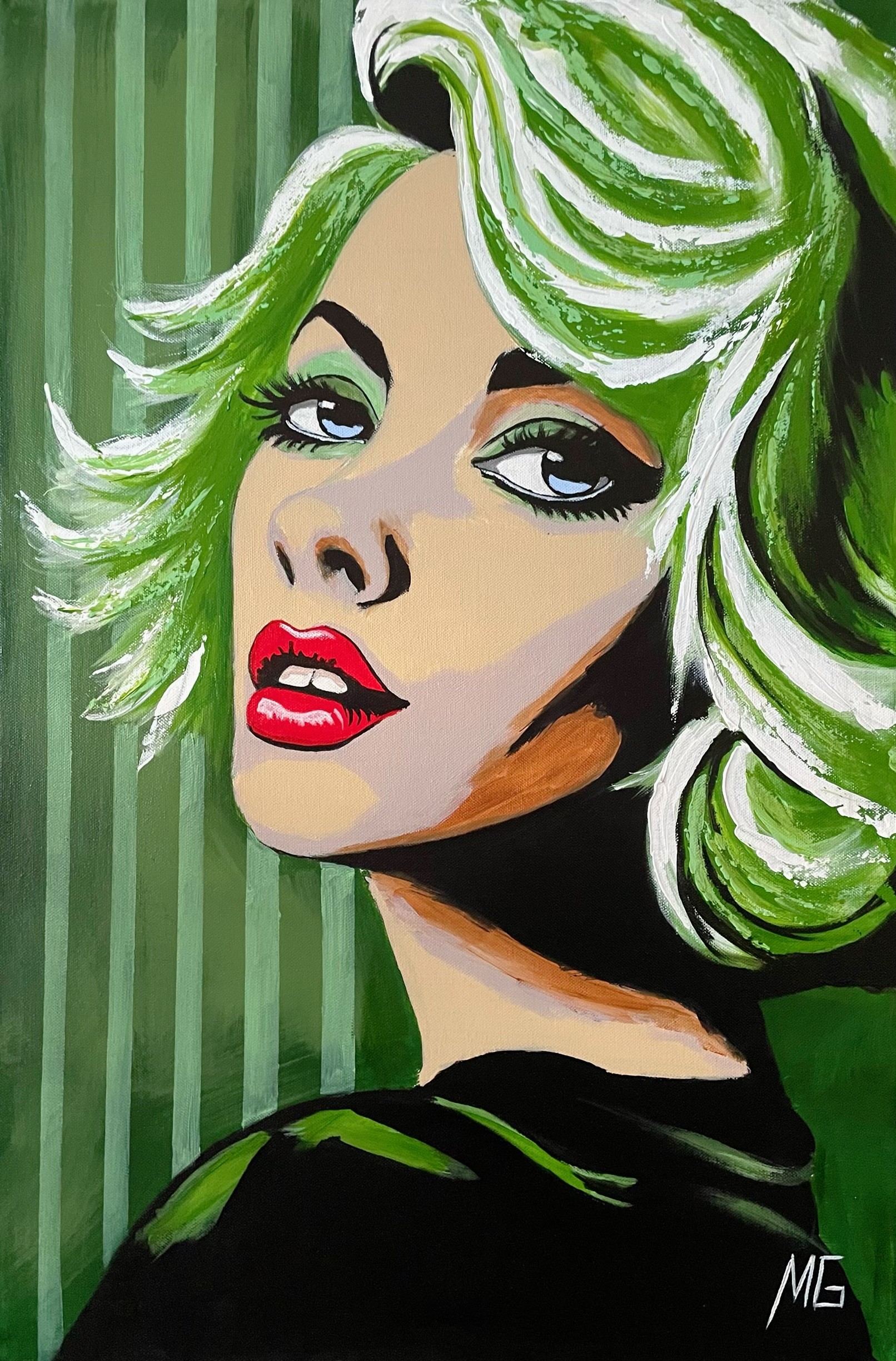 Mariana Gumeniuc, Green girl Mariana Gumeniuc, Green girl