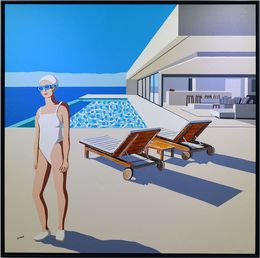 Painting, Plein Soleil, Sylvie Eudes