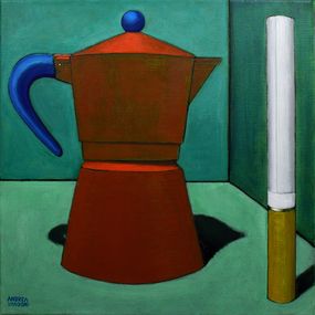 Painting, Coffee & Cigarette 7, Andrea Vandoni