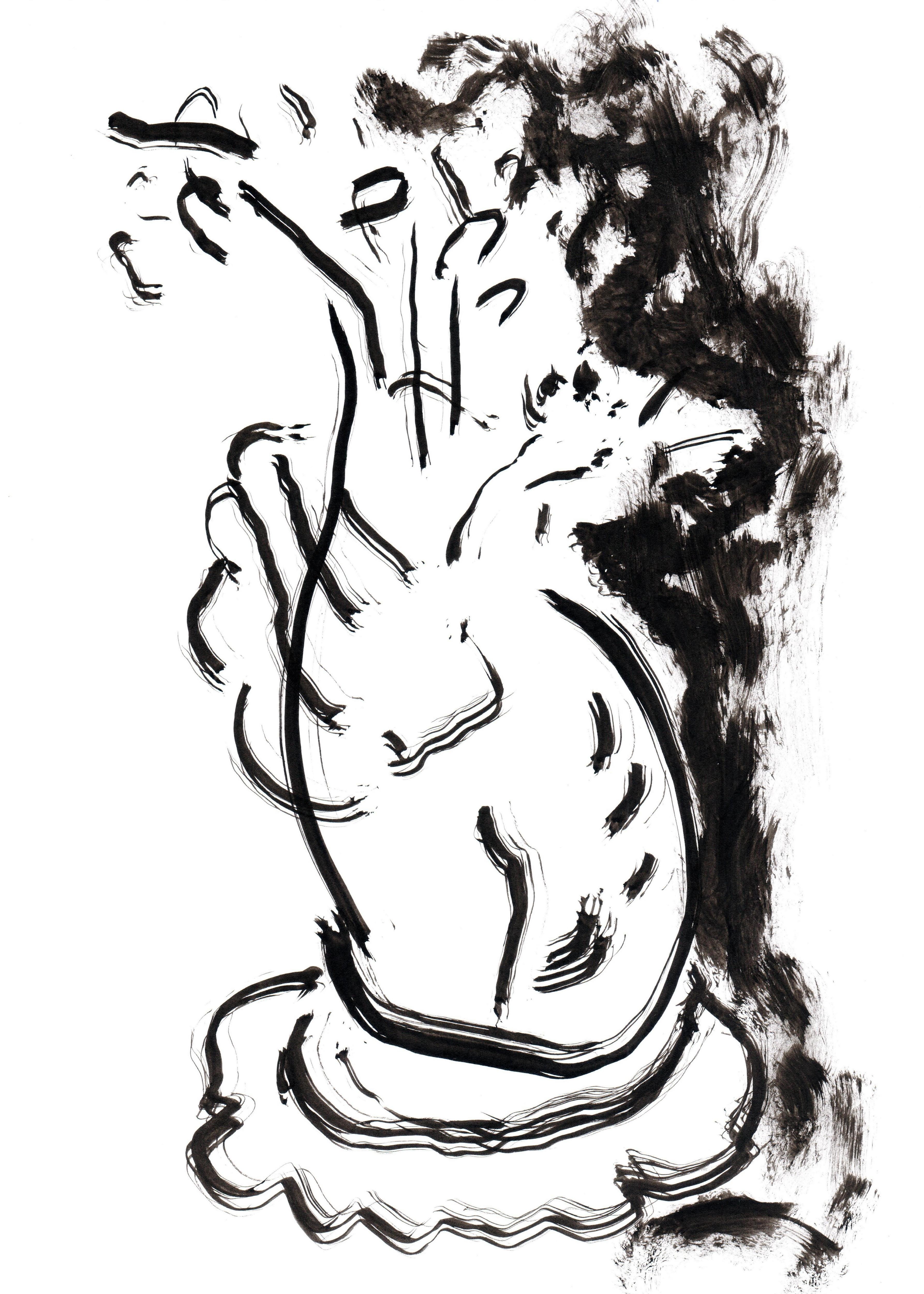Zakhar Shevchuk, Ink album (Still life) Zakhar Shevchuk, Ink album (Still life)