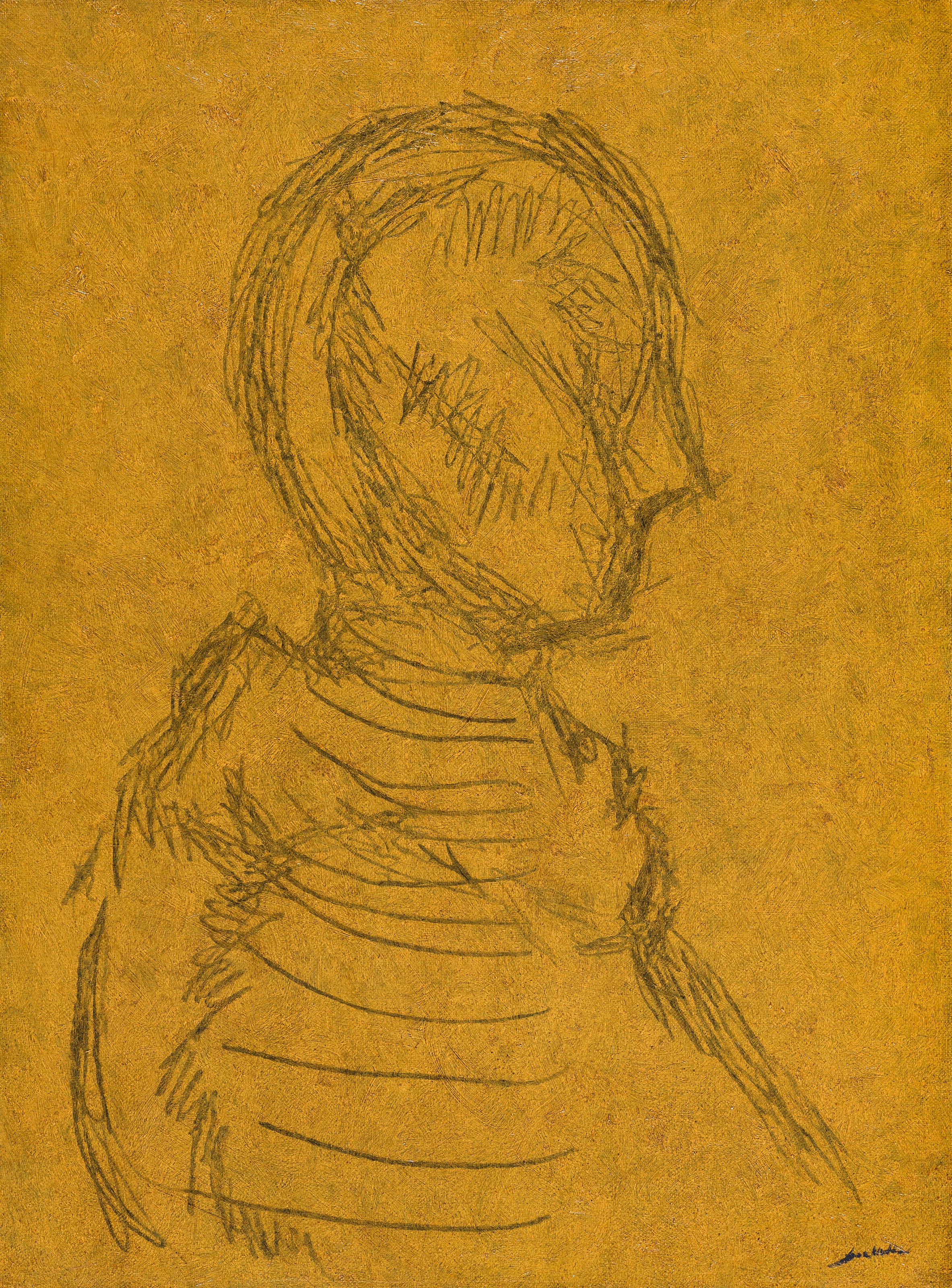 Ihar Barkhatkou, Portrait in Yellow Ihar Barkhatkou, Portrait in Yellow