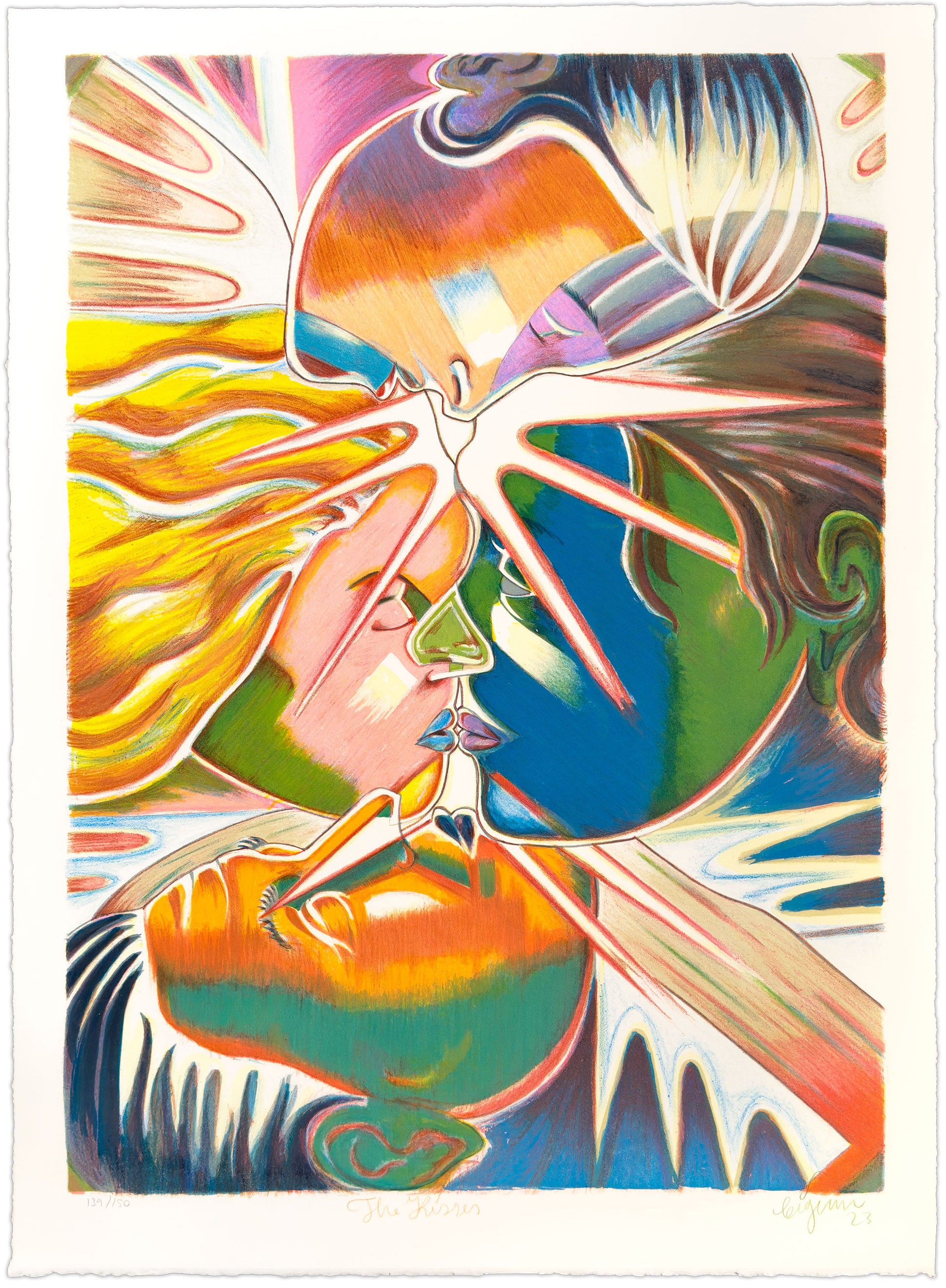 Martin Bigum, The kisses Martin Bigum, The kisses