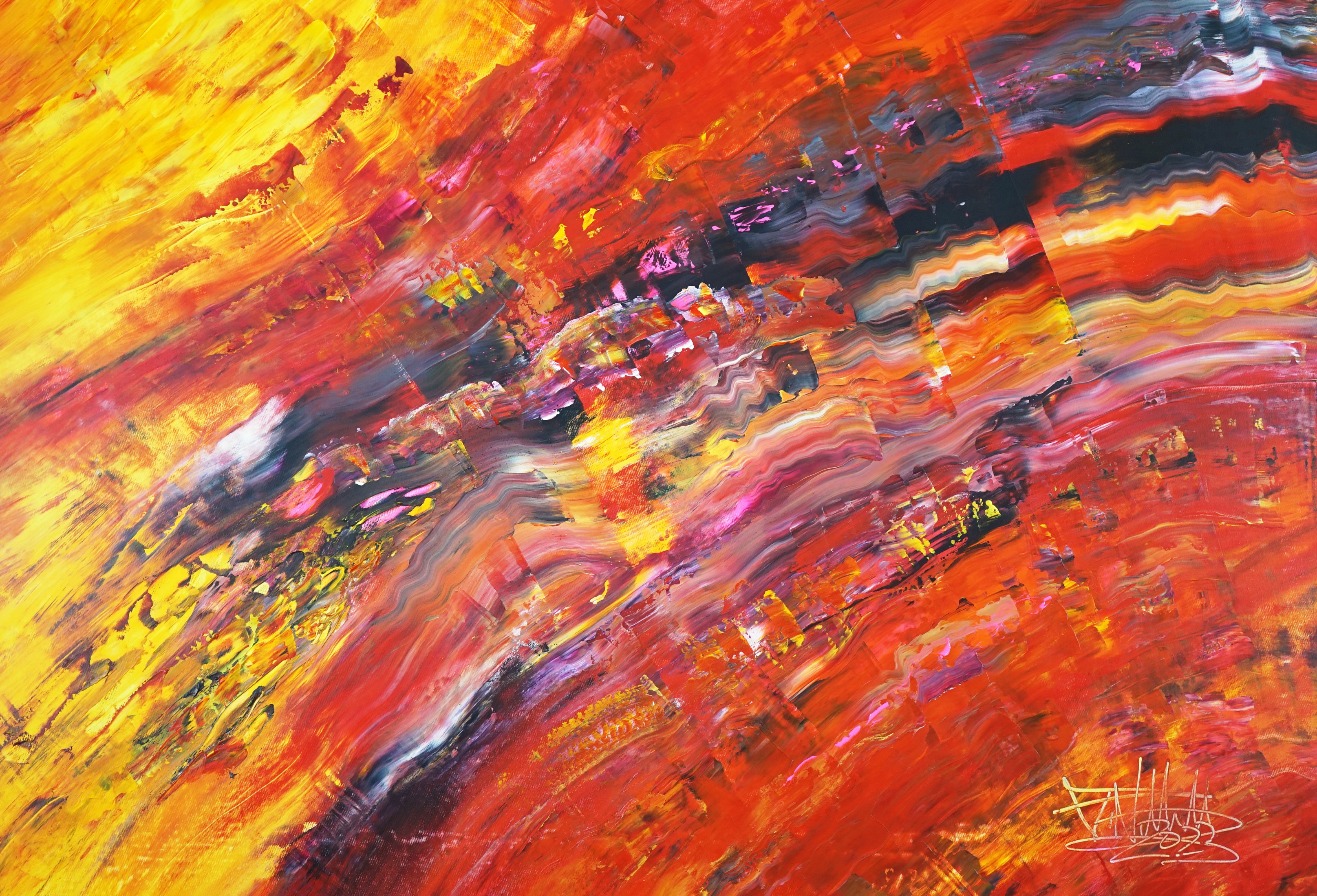 Peter Nottrott, Yellow Red Energy XL 3 Peter Nottrott, Yellow Red Energy XL 3