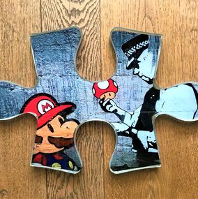 Sculpture, Super Mario, Art-cade Bites
