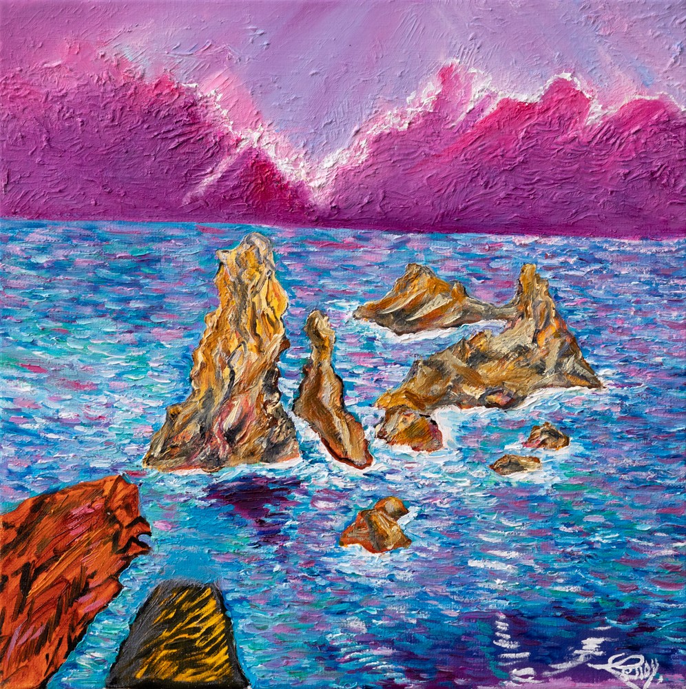 Virginie Le Roy, Les aiguilles - série Paysage marin de Belle-île-en-Mer Virginie Le Roy, Les aiguilles - série Paysage marin de Belle-île-en-Mer