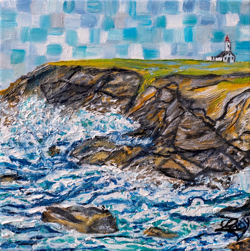 Virginie Le Roy, La pointe des poulains - série Paysage marin de Belle-île-en-Mer Virginie Le Roy, La pointe des poulains - série Paysage marin de Belle-île-en-Mer