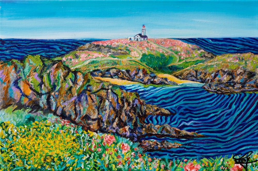 Virginie Le Roy, Printemps au Poulain - série Paysage marin de Belle-île-en-Mer Virginie Le Roy, Printemps au Poulain - série Paysage marin de Belle-île-en-Mer