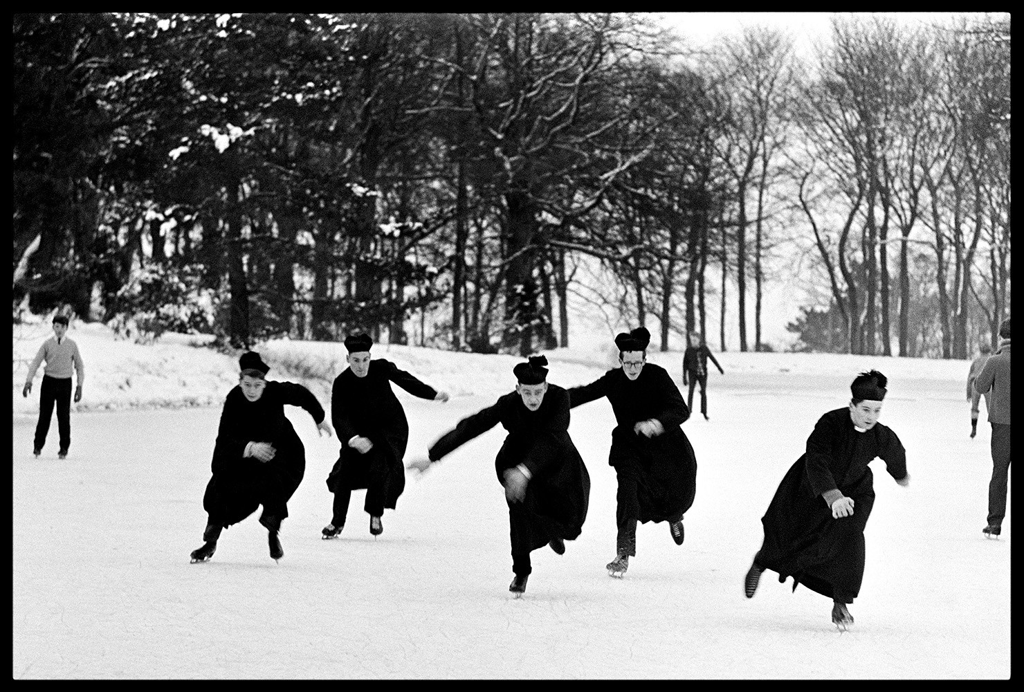 Arthur Steel, Ice Skating Priests Arthur Steel, Ice Skating Priests