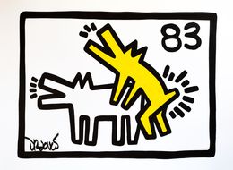 Gemälde, Happy love (a tribute to K. Haring), Dr. Love