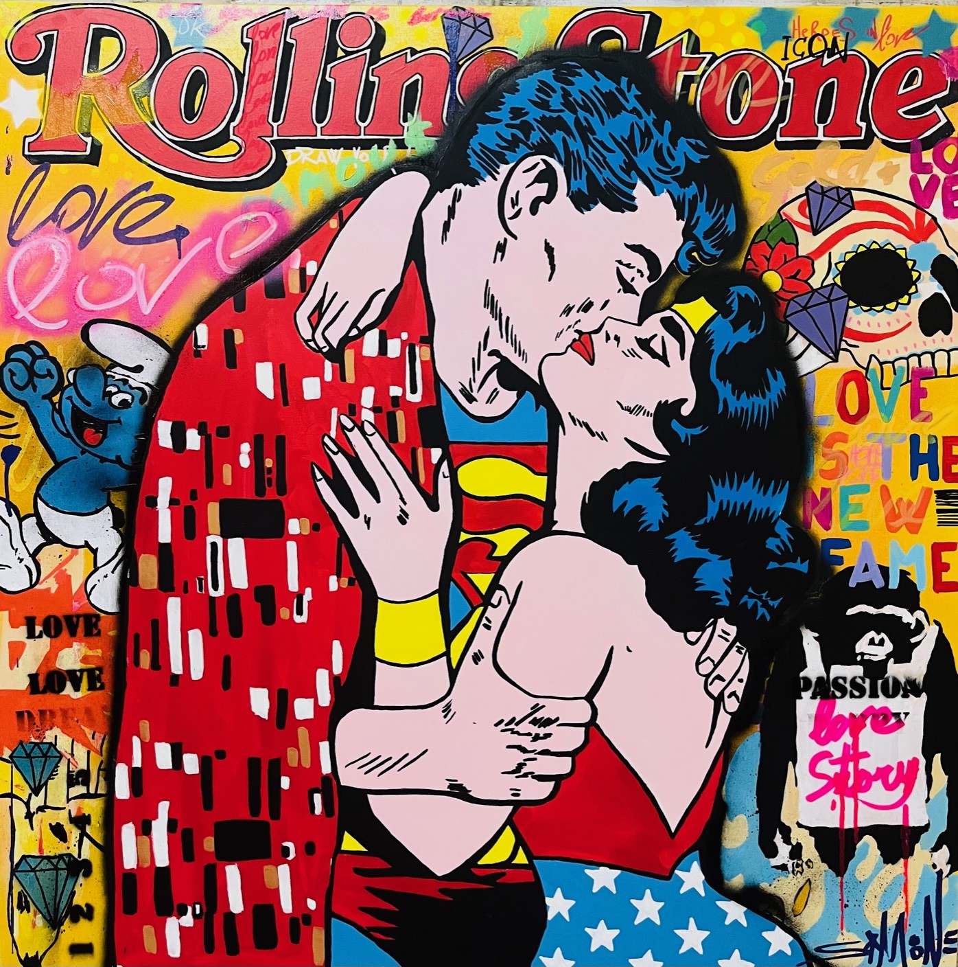 Simone De Rosa, Gustav Klimt VS Superheroes Simone De Rosa, Gustav Klimt VS Superheroes