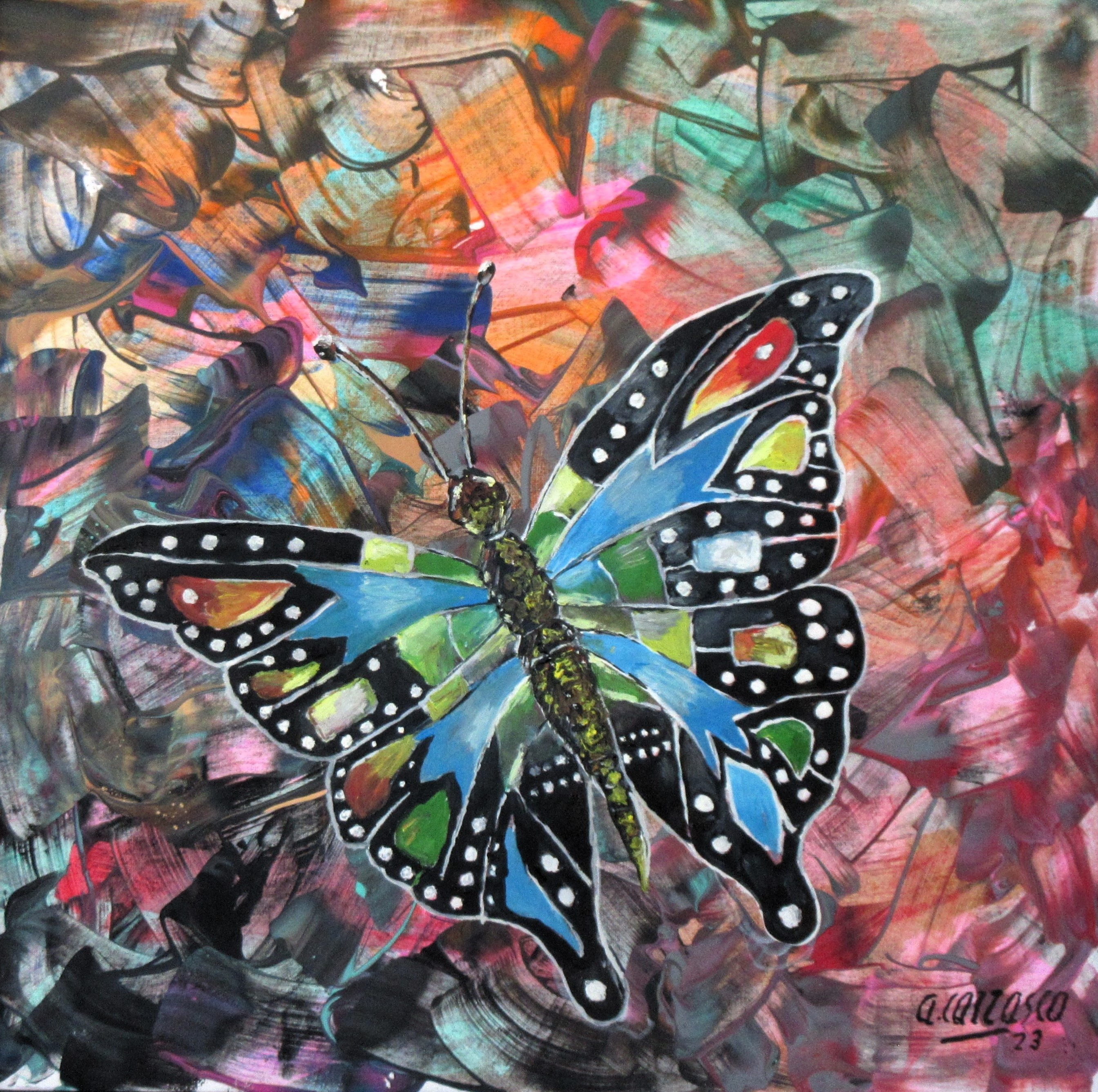 Toni Carrasco, Mariposa Toni Carrasco, Mariposa