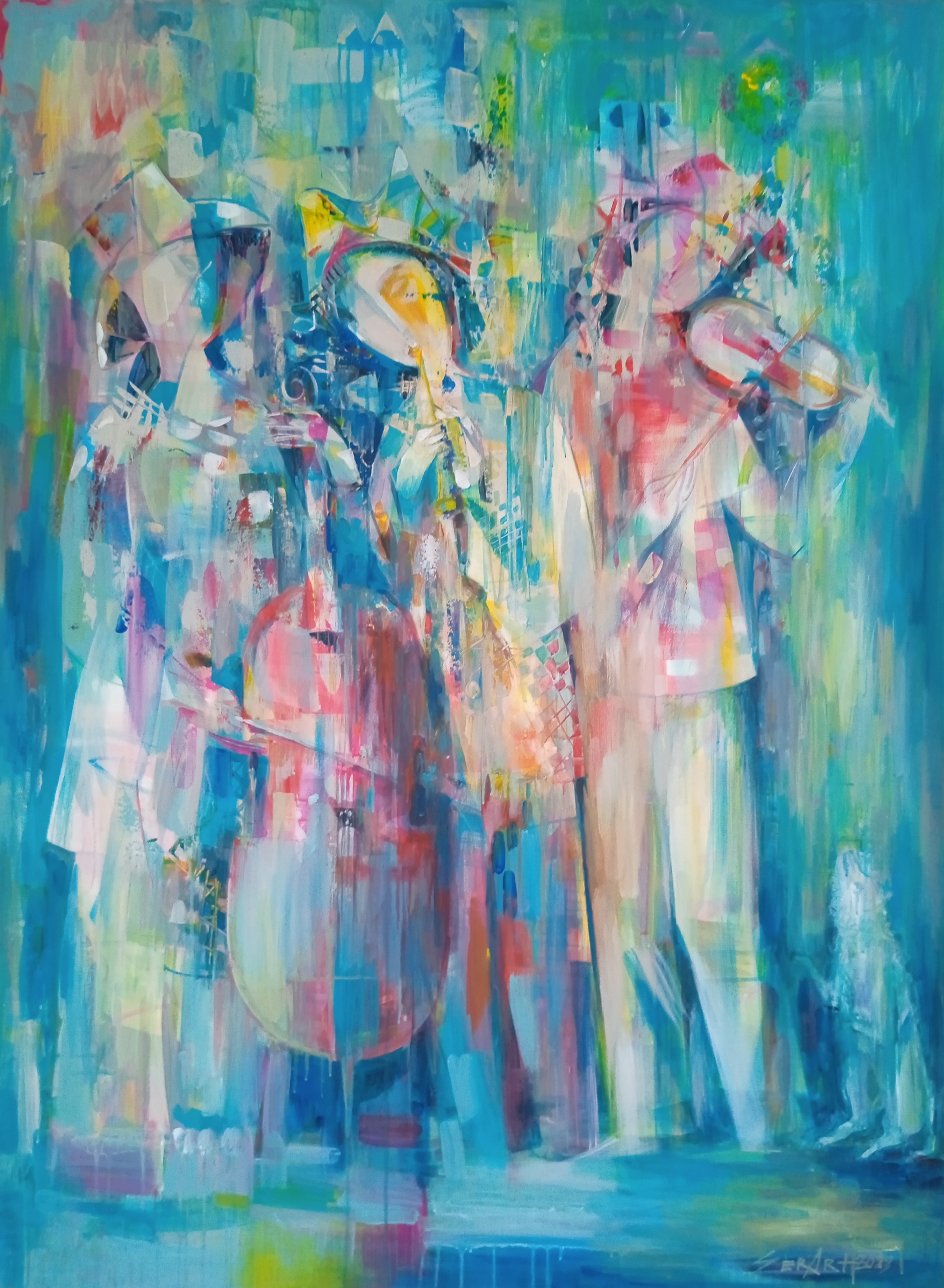 Seyran Gasparyan, Street musicians Seyran Gasparyan, Street musicians