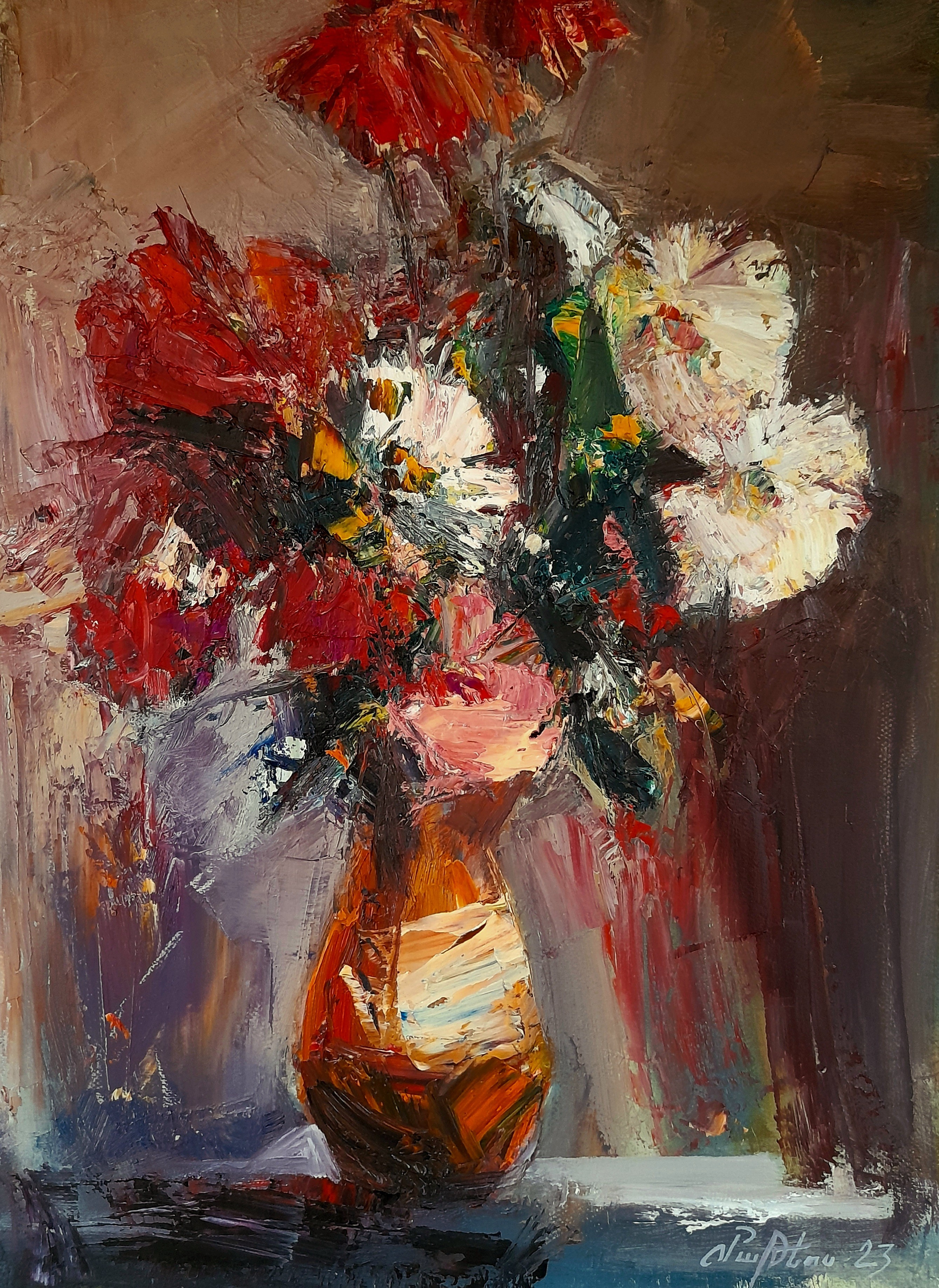 Mateos Sargsyan, Vibrant Blossom Vignette Mateos Sargsyan, Vibrant Blossom Vignette