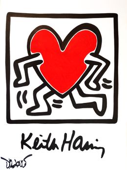 Big heart (a tribute to Haring), Dr. Love
