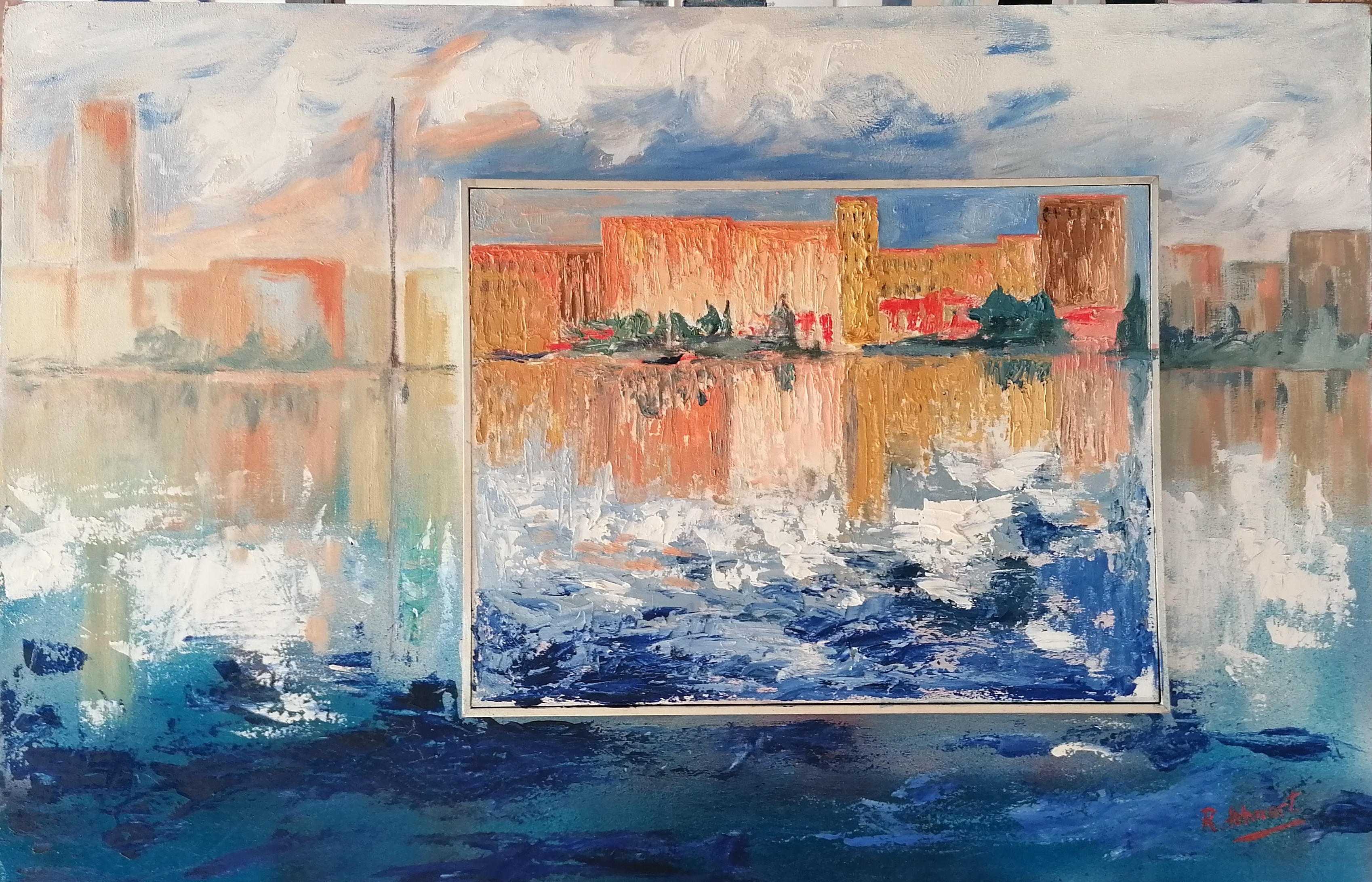 Rocio Ahnert, Reflected city Rocio Ahnert, Reflected city