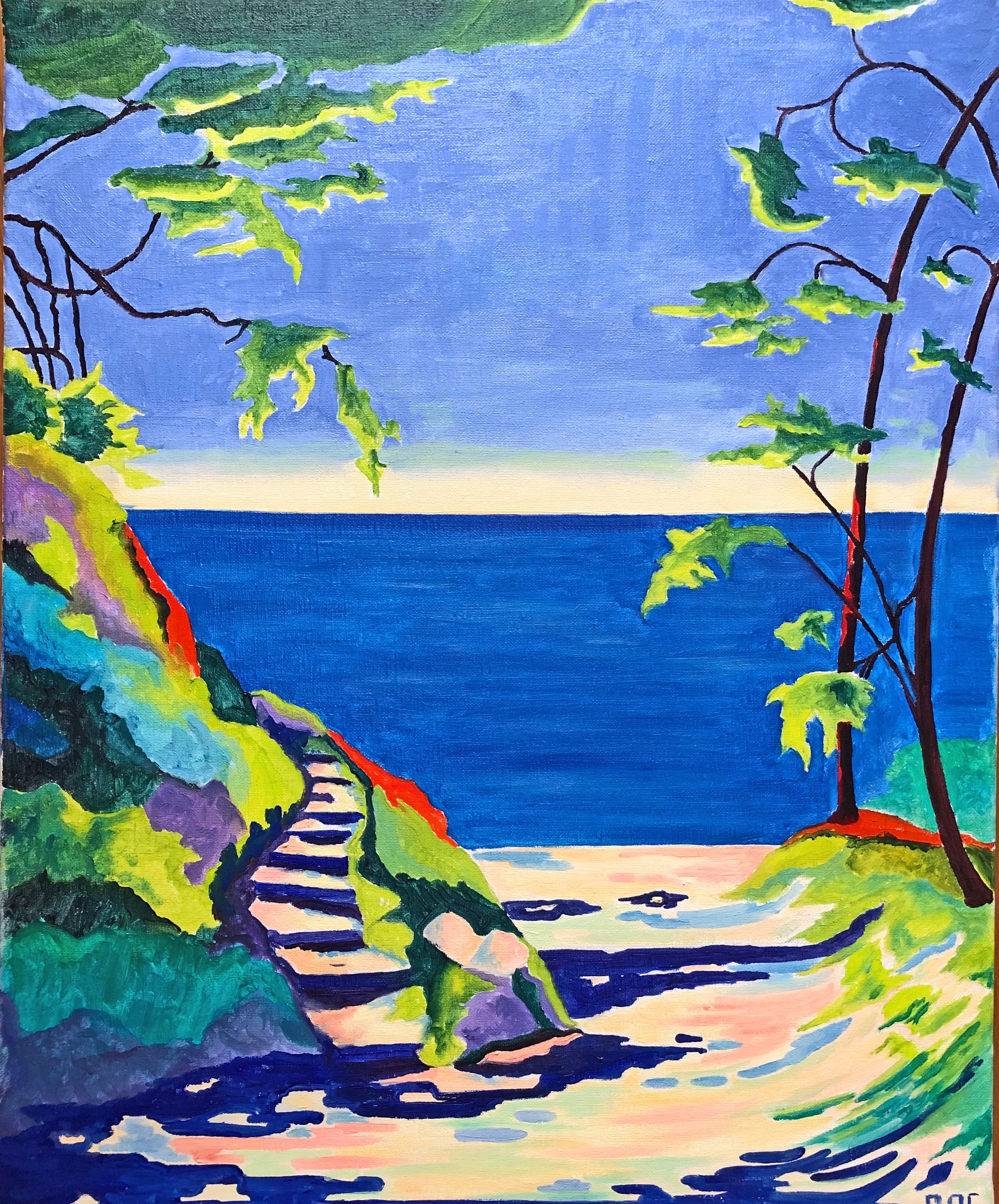 Odile Pinto-Corbin, Plage du Goh Velin Odile Pinto-Corbin, Plage du Goh Velin