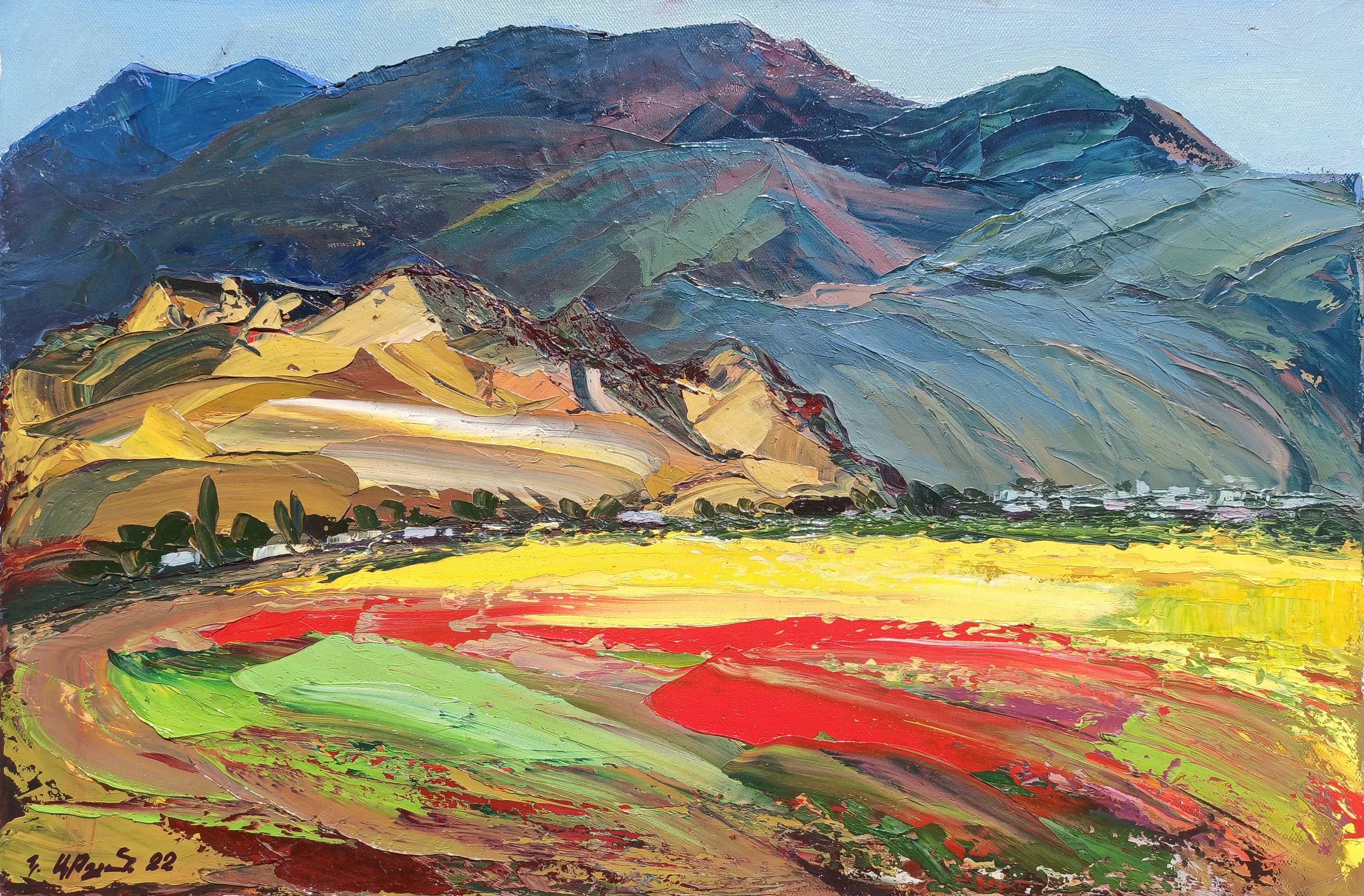 Kamo Atoyan, Landscape - mountains Kamo Atoyan, Landscape - mountains