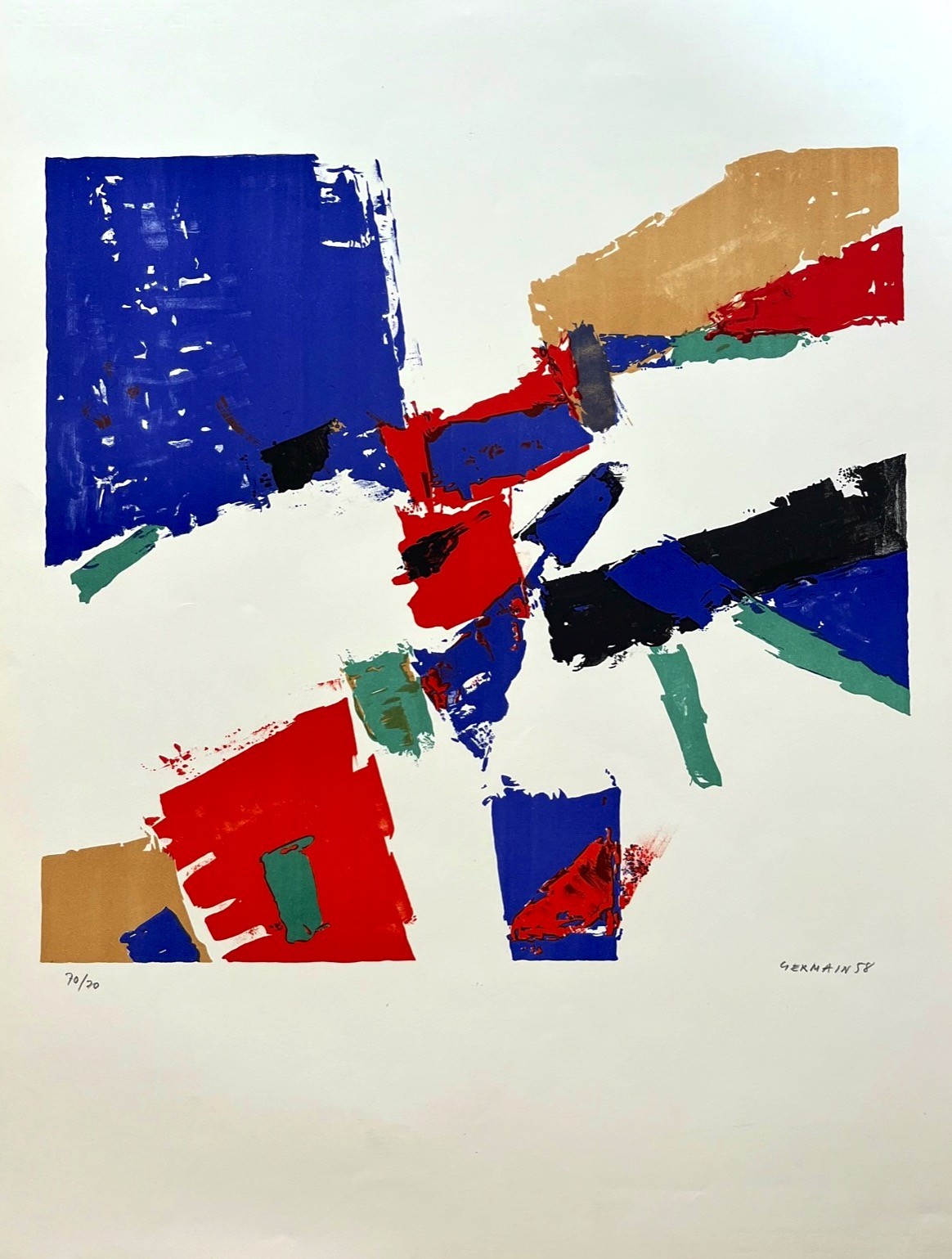 Jacques Germain, Composition abstraite Jacques Germain, Composition abstraite