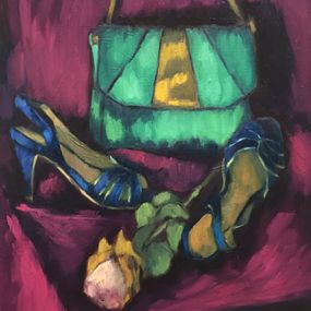 Gemälde, Composition au féminin, Barbara Petit Lisy