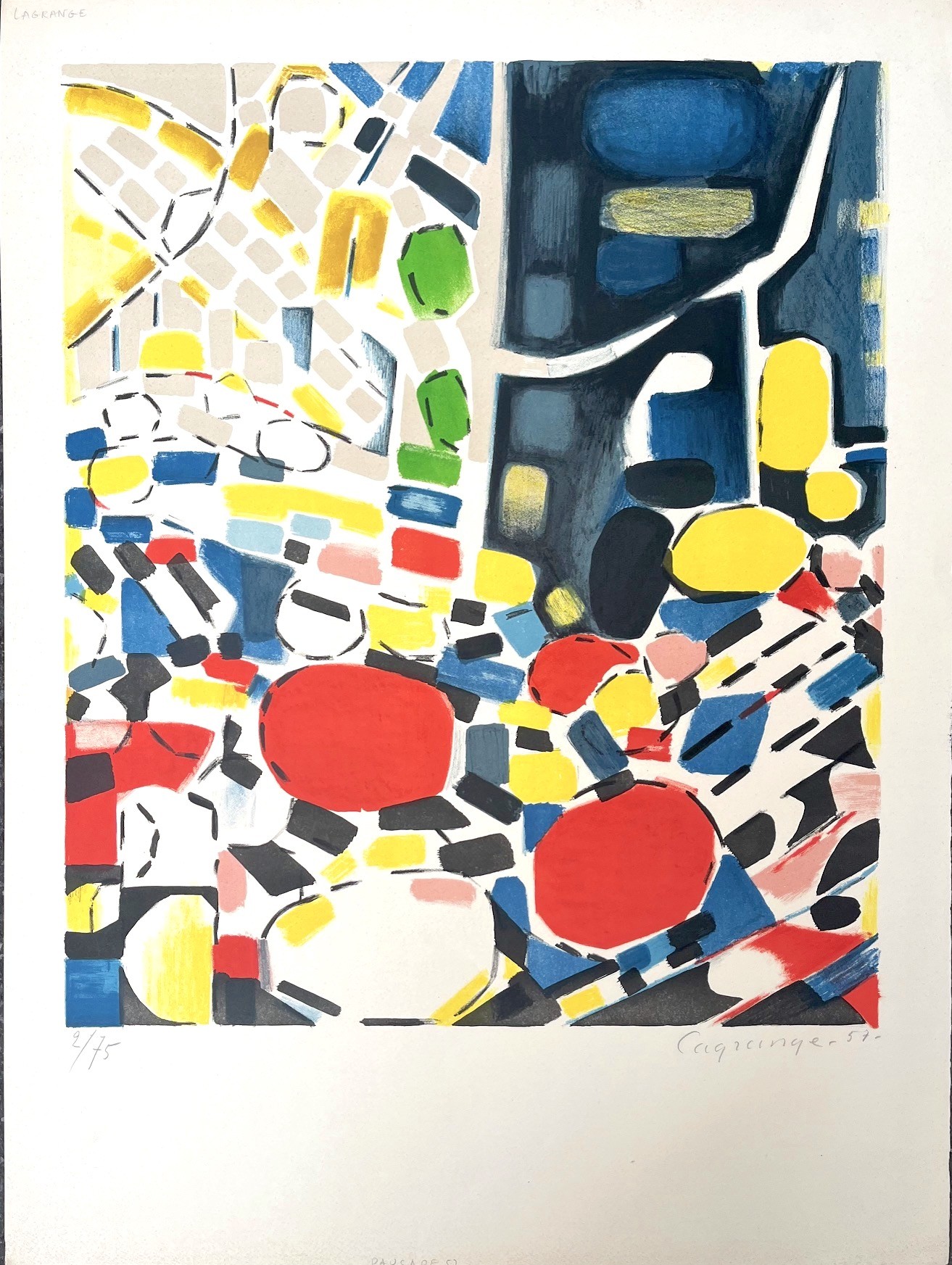 Jacques Lagrange, Paysage Jacques Lagrange, Paysage