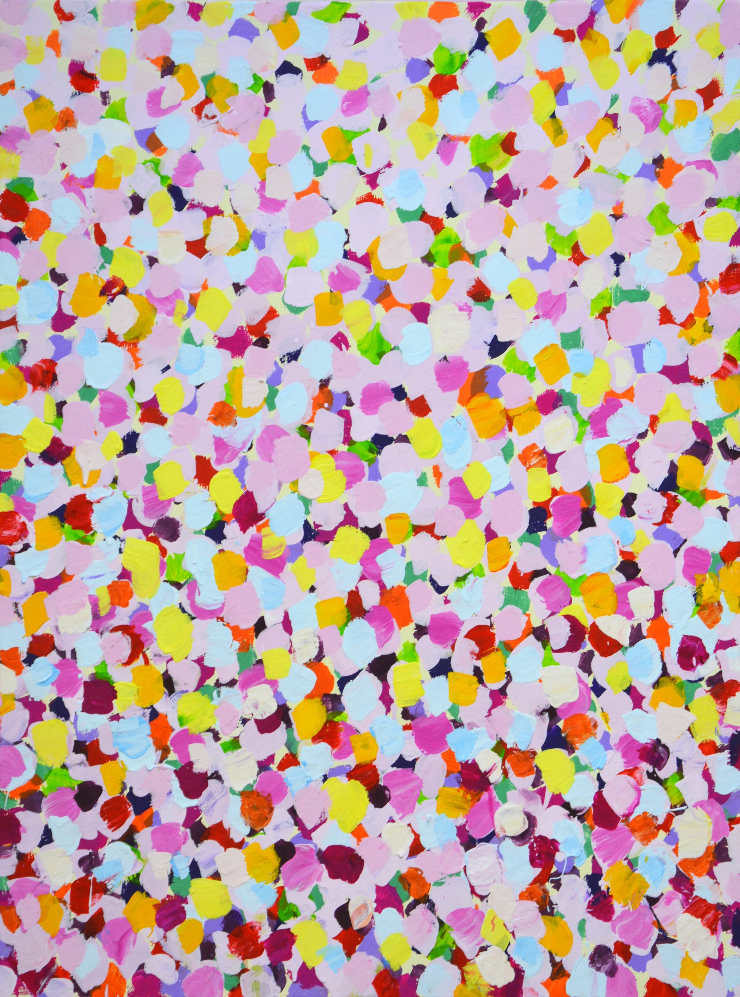 Iryna Kastsova, Pink pointillism. Iryna Kastsova, Pink pointillism.