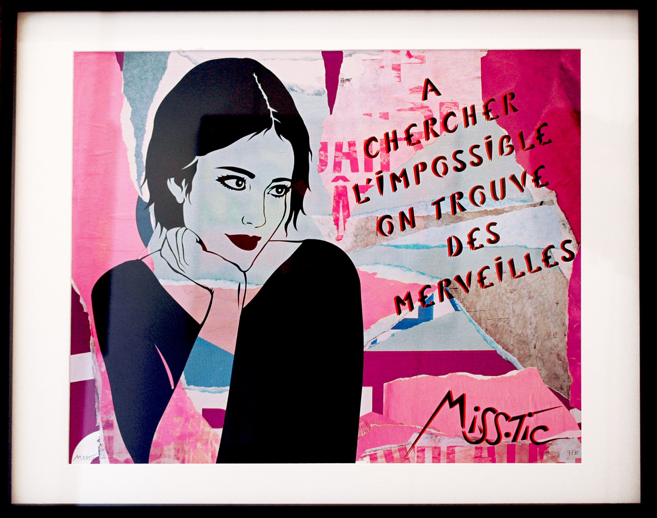 Miss.Tic, A chercher l’impossible on trouve des merveilles Miss.Tic, A chercher l’impossible on trouve des merveilles