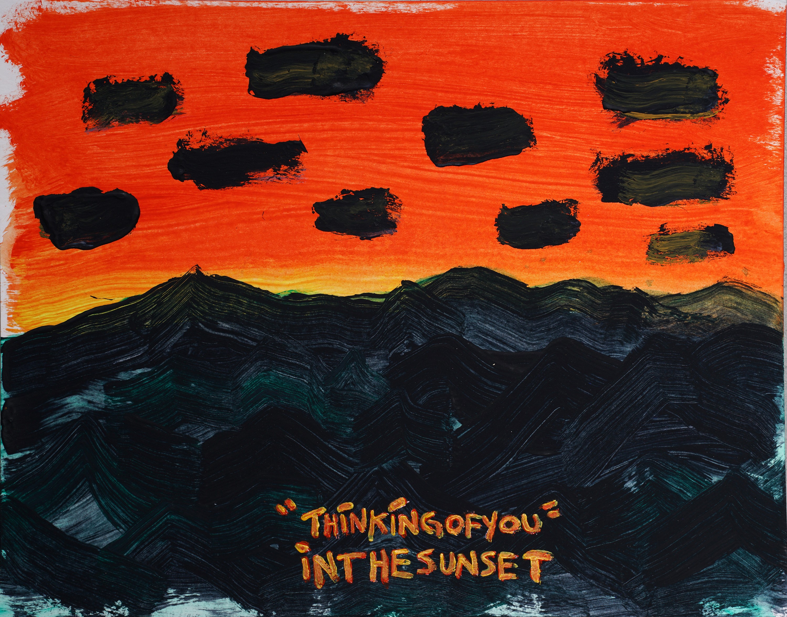 Francisco Montoya Cázarez, Thinking of you in the sunset Francisco Montoya Cázarez, Thinking of you in the sunset