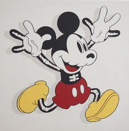 Peinture, Jumping Mickey, Coté Escrivà