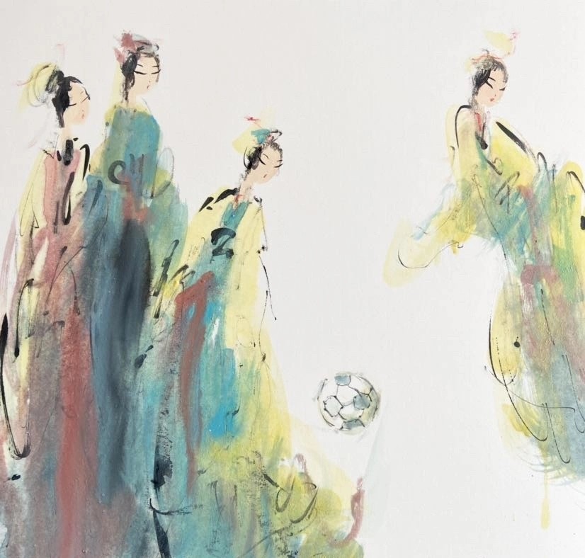 Kaige Yang, Mademoiselles jouent au foot Kaige Yang, Mademoiselles jouent au foot