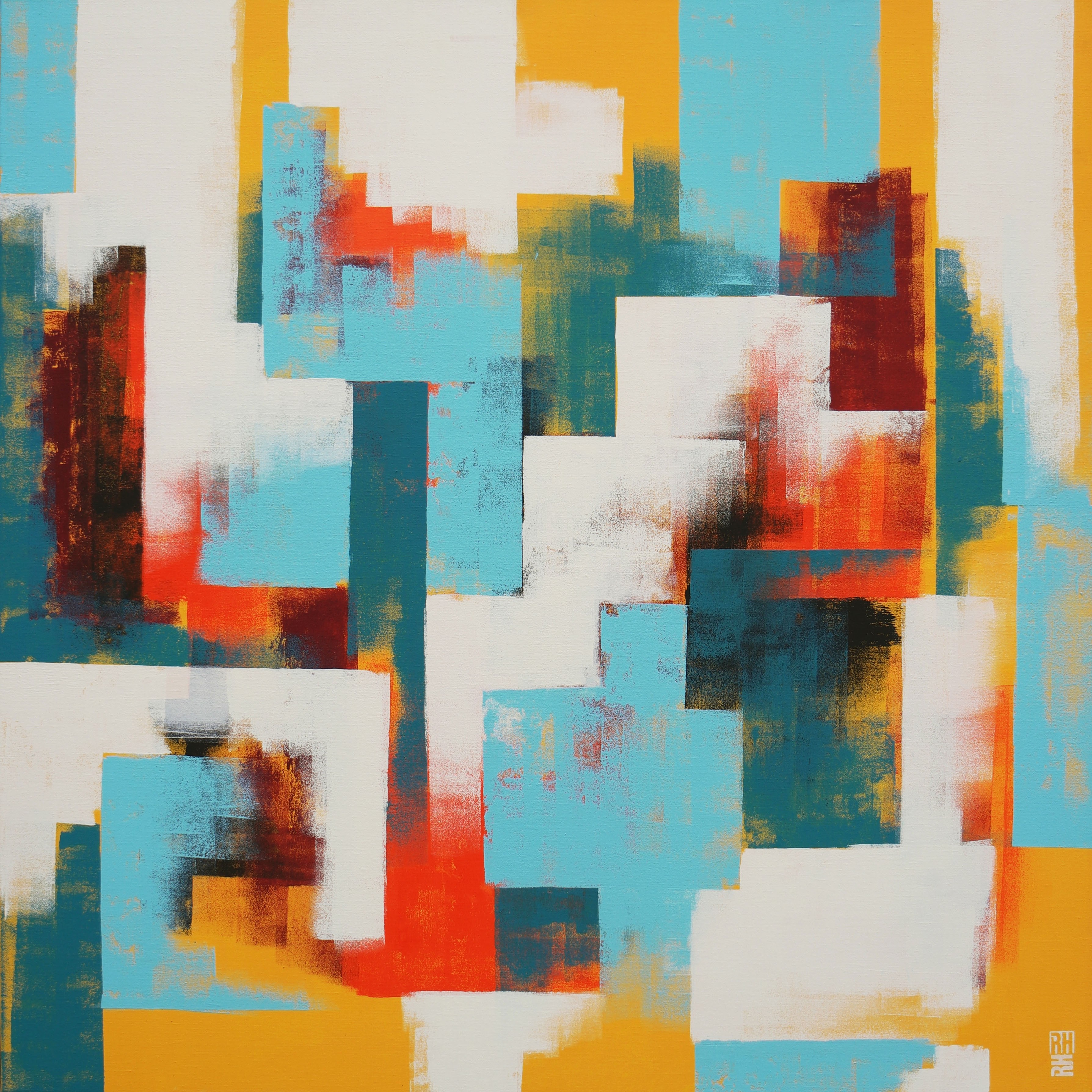 Ronald Hunter, Untitled in yellow XL Ronald Hunter, Untitled in yellow XL