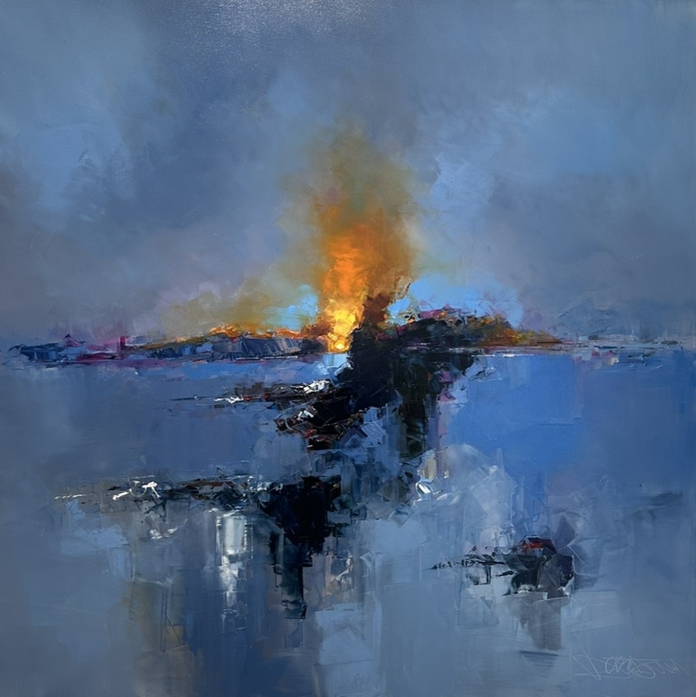 Daniel Castan, Blue abstract II Daniel Castan, Blue abstract II