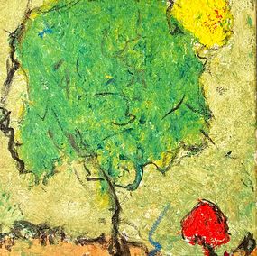 Painting, Portrait d’un arbre, Claude-Yvan Conne