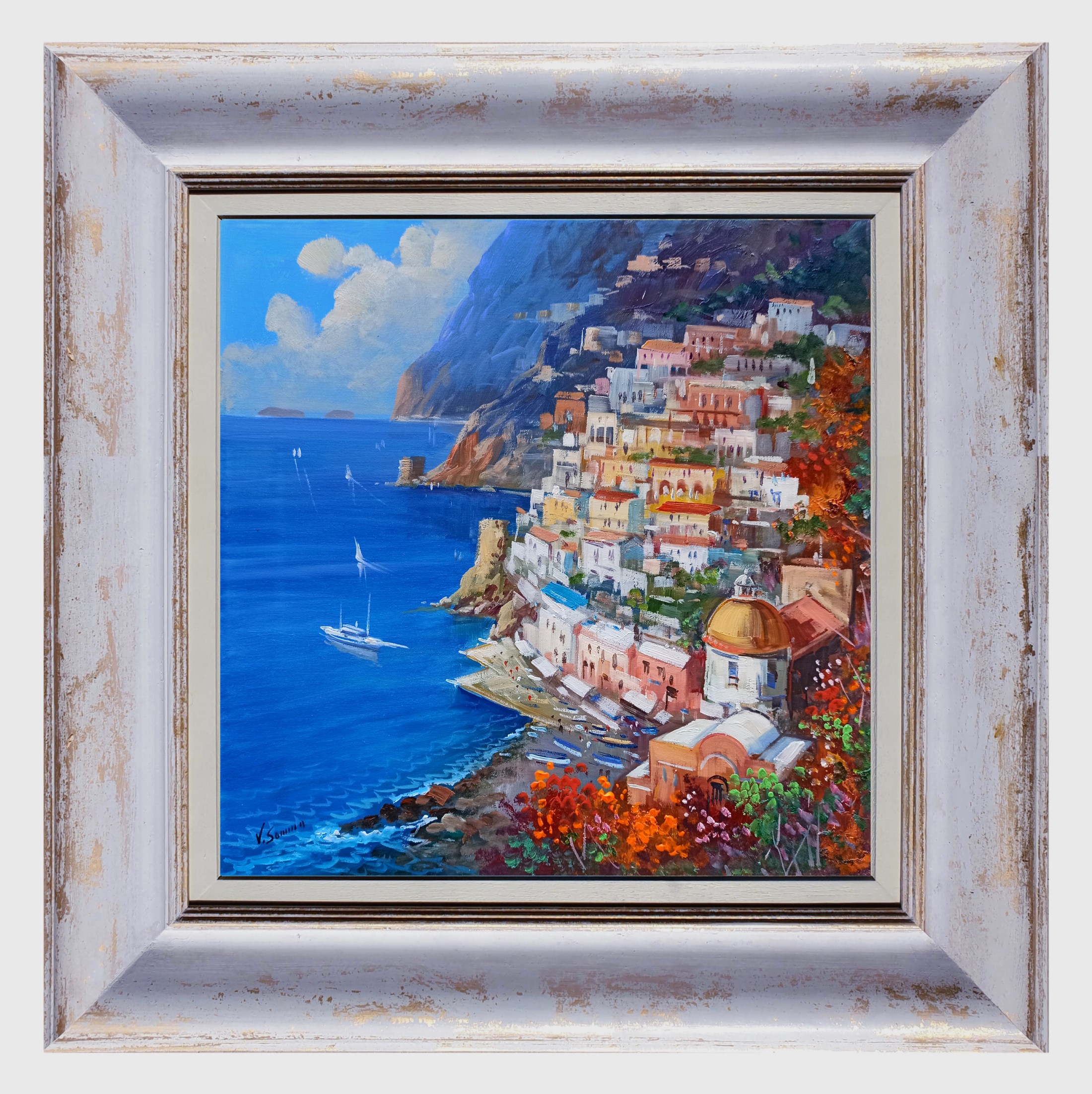 Vincenzo Somma, Flowery on the coast Vincenzo Somma, Flowery on the coast