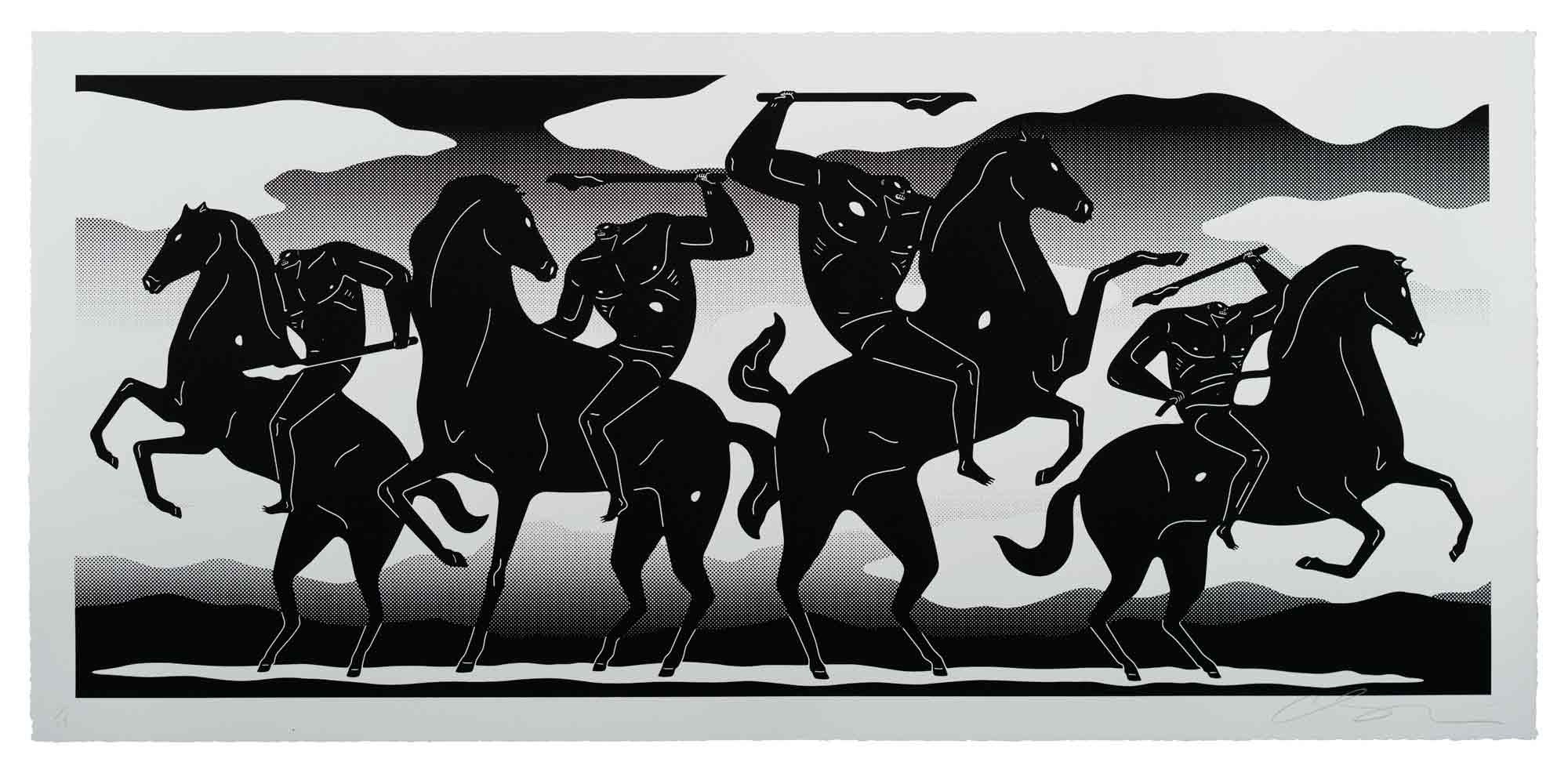 Cleon Peterson, The four horseman Cleon Peterson, The four horseman