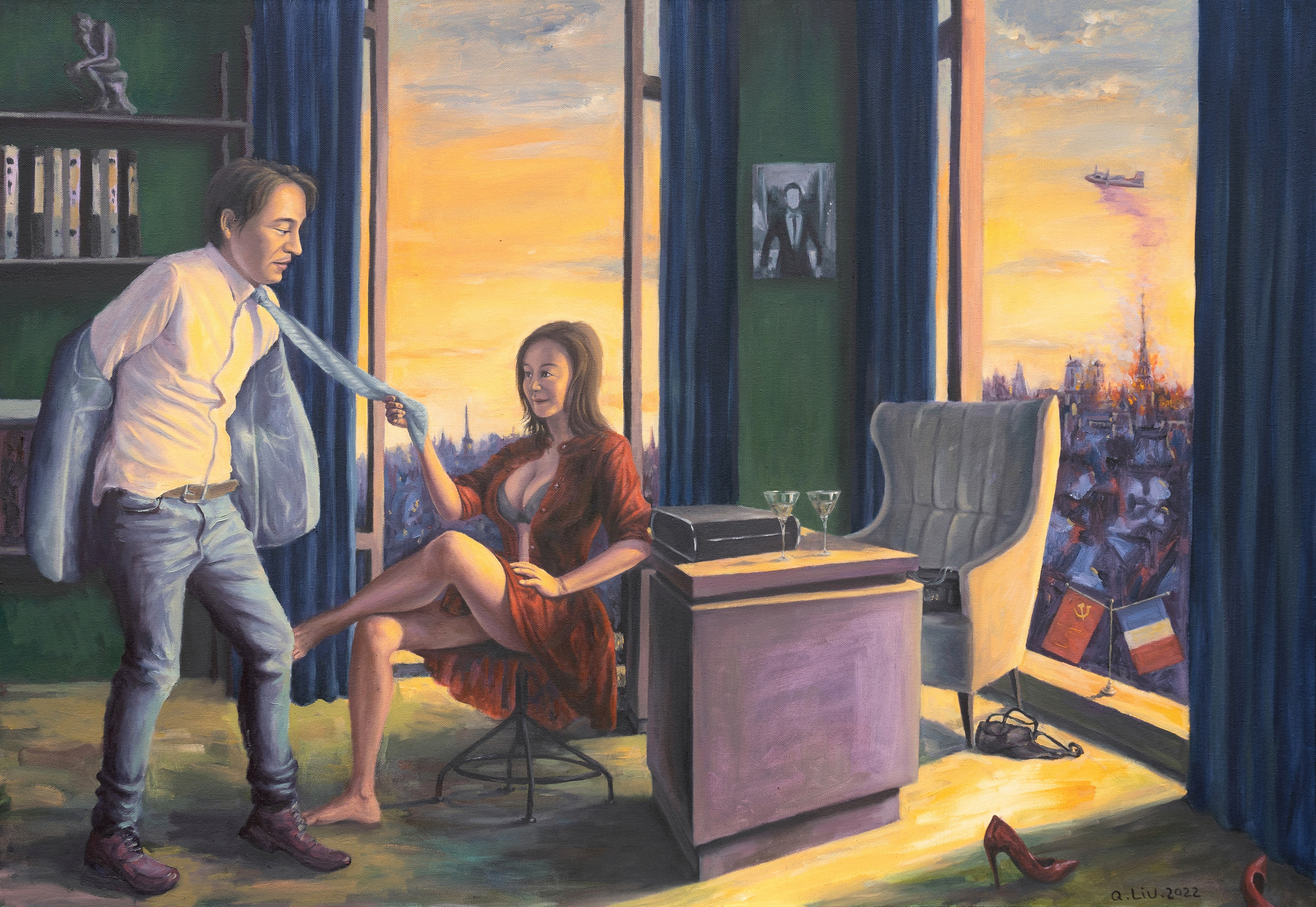 Quentin Liu, L'hirondelle Quentin Liu, L'hirondelle