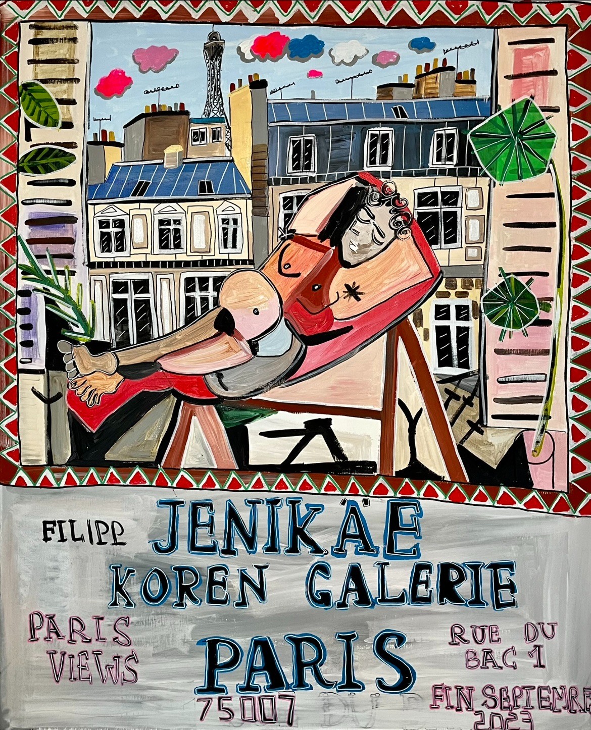 Filipp Jenikäe, Expo a Paris Filipp Jenikäe, Expo a Paris