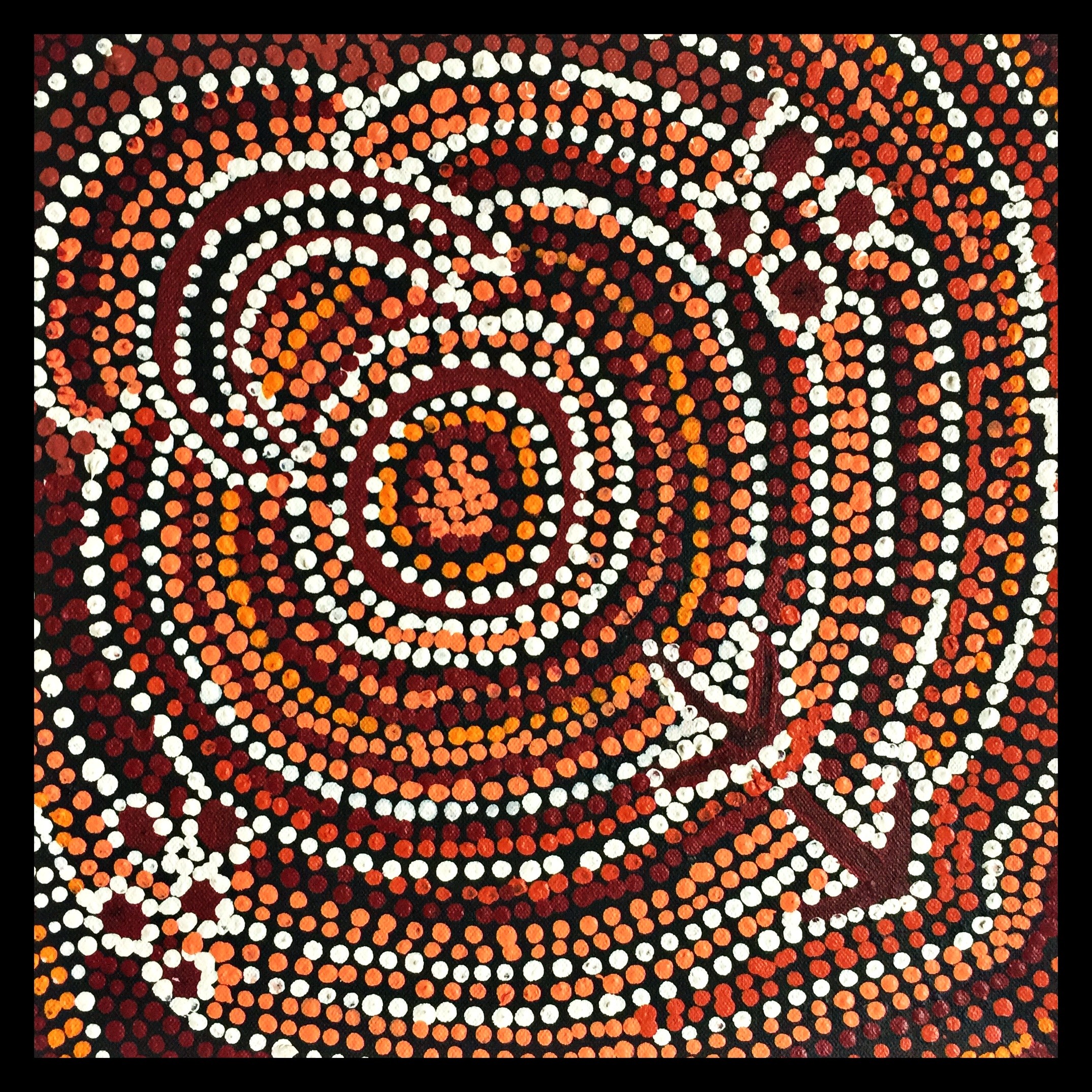 Mary Nangalaallan, Yankirri Tjukurrpa (Rêve de l'Emeu) Mary Nangalaallan, Yankirri Tjukurrpa (Rêve de l'Emeu)
