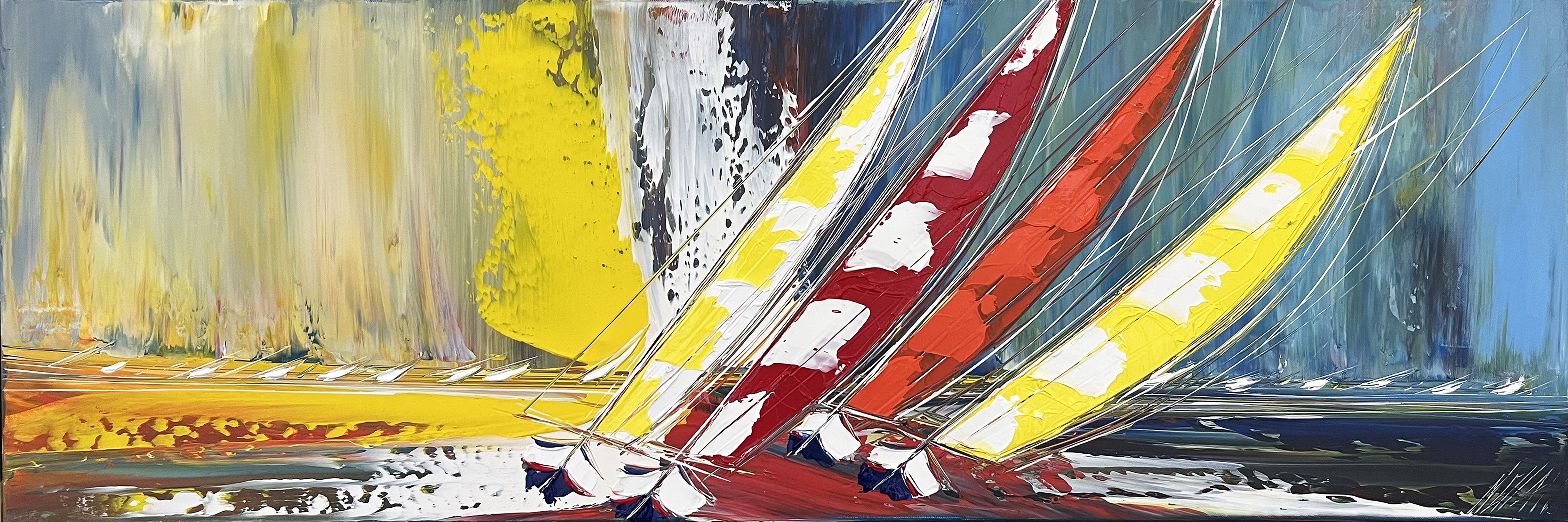 Olivier Messas, Couleurs à l'horizon… (Esprit voile) Olivier Messas, Couleurs à l'horizon… (Esprit voile)