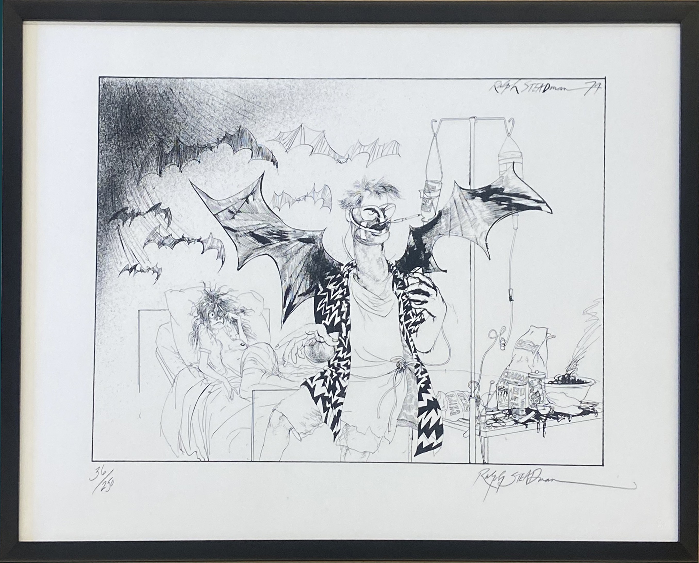 Ralph Steadman, Bill Murray Ralph Steadman, Bill Murray
